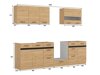 Conjunto de cozinha modular Berna 120
