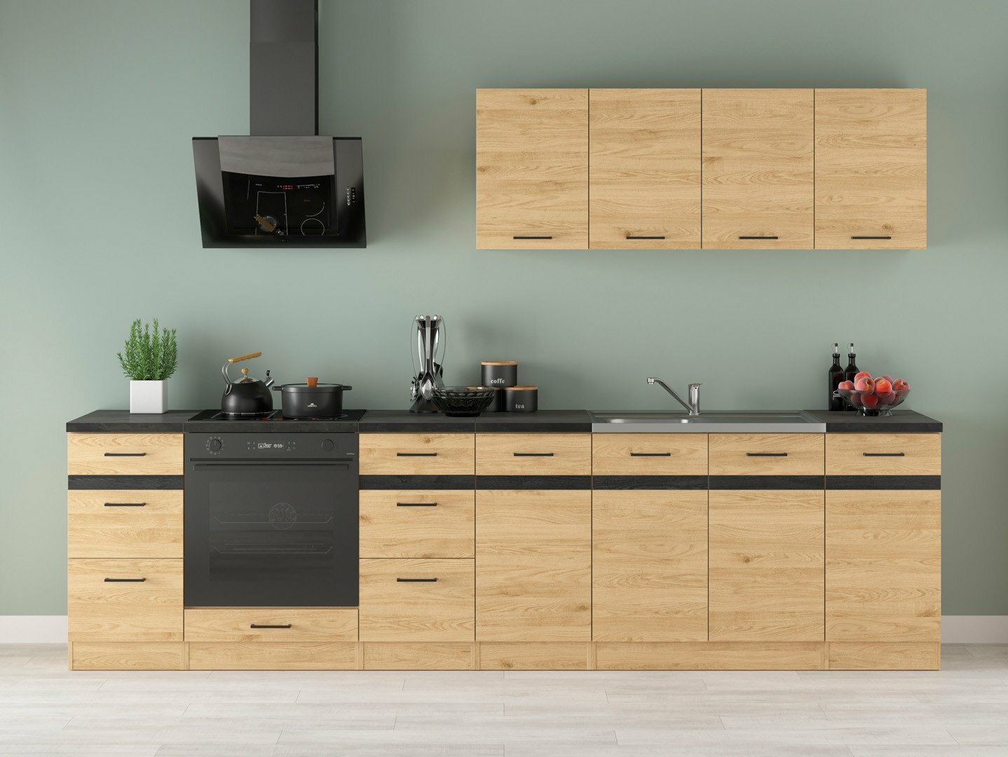 Conjunto de cozinha modular Berna 122