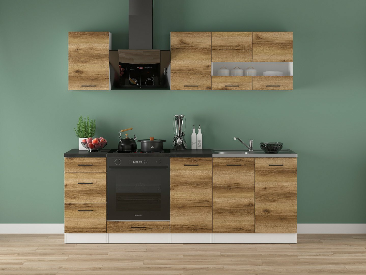 Conjunto de cozinha modular Dela 114