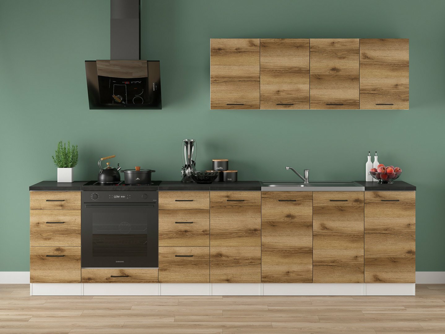 Conjunto de cozinha modular Dela 116