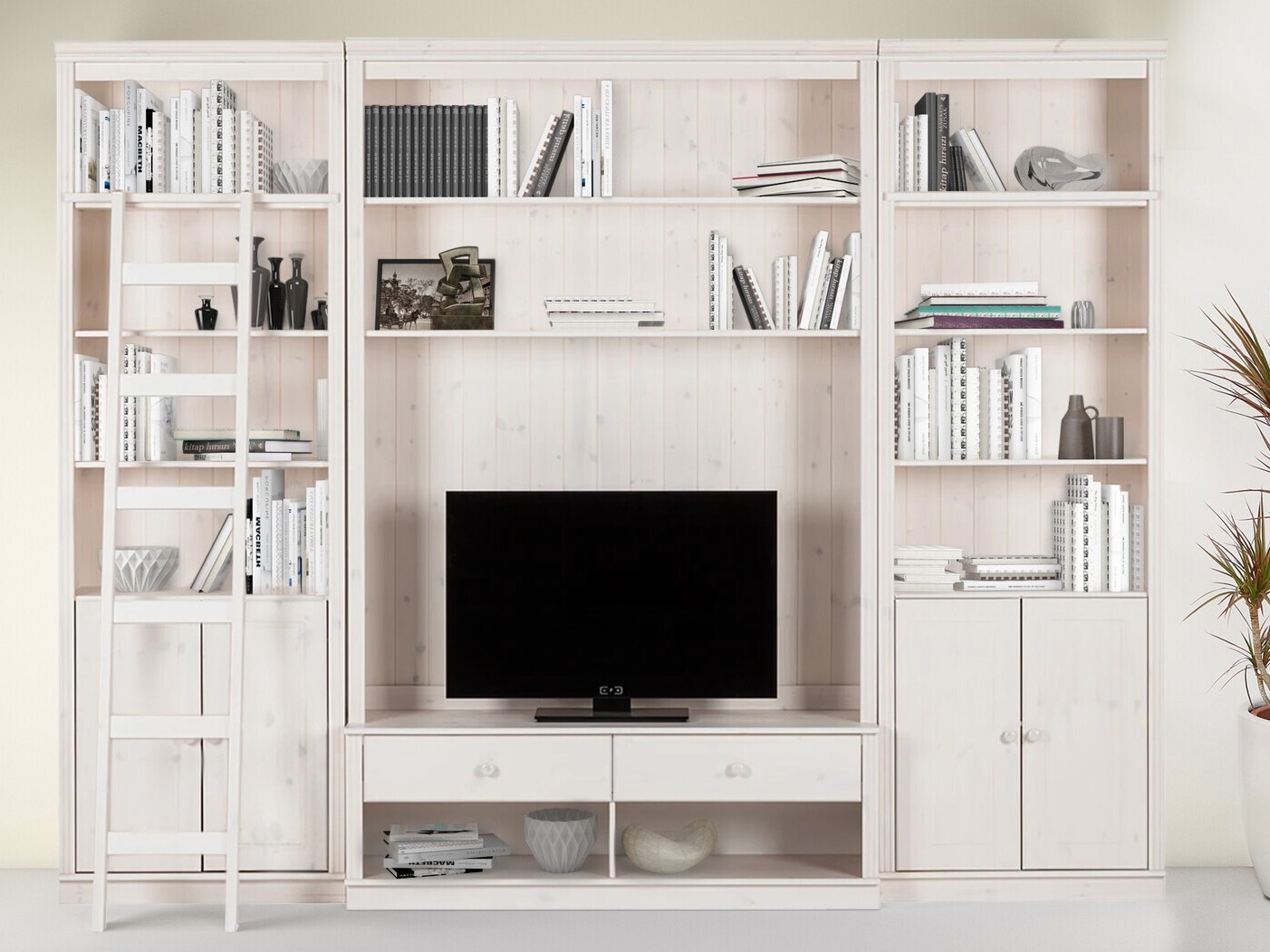 Conjunto para sala de estar Saltoro 107 (Branco)