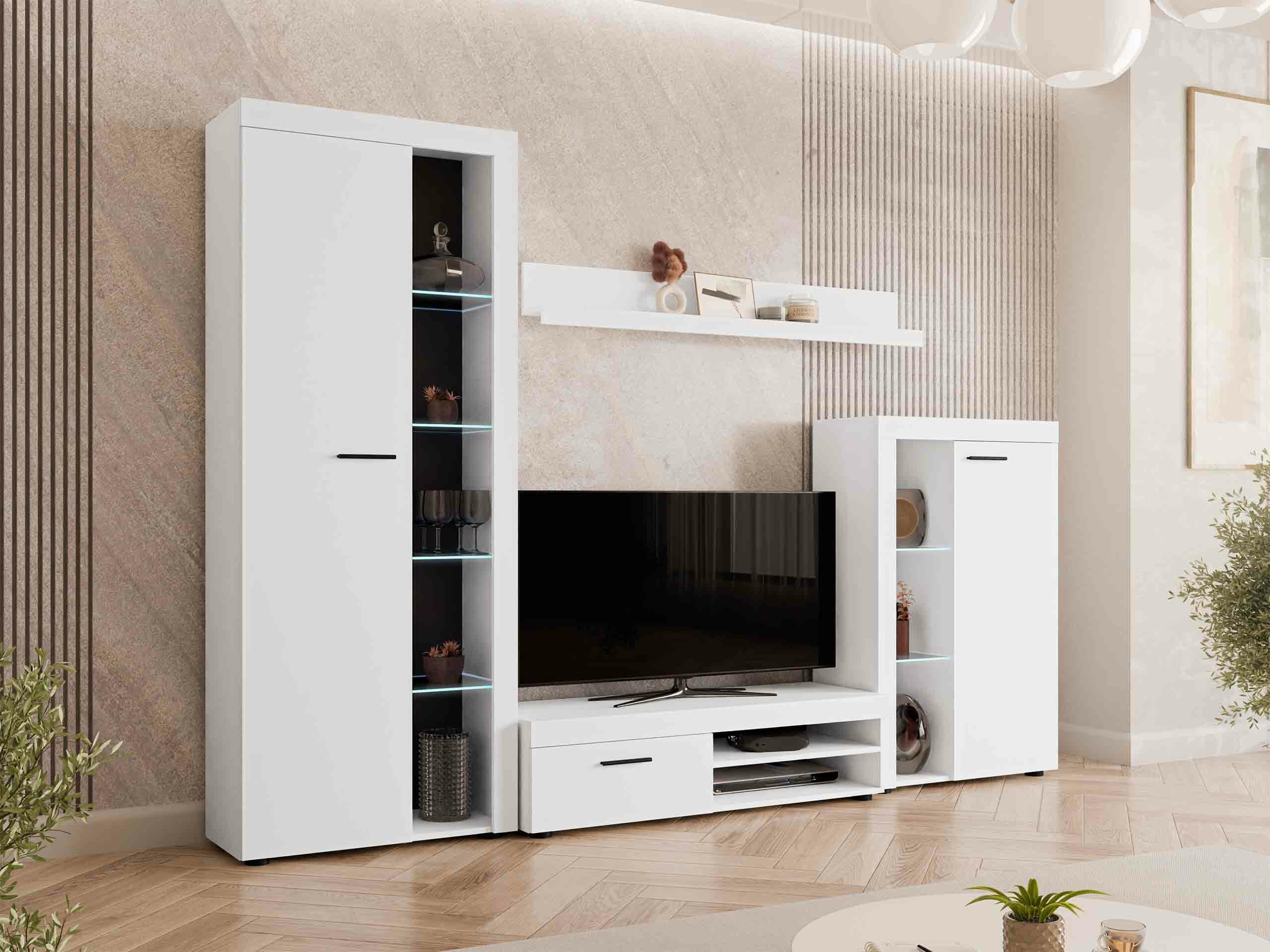 Conjunto para sala de estar Univio (Branco)