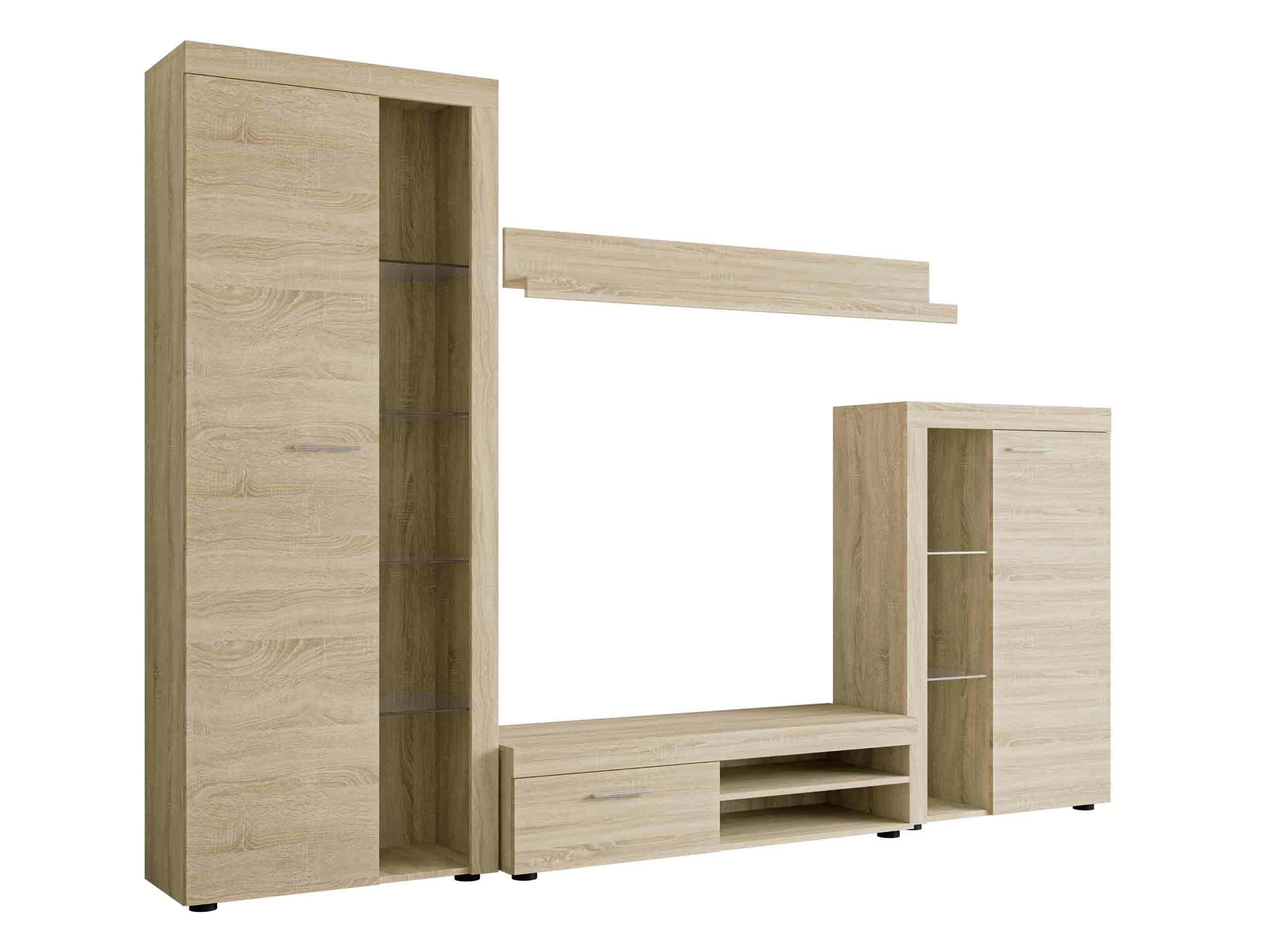 Conjunto para sala de estar Univio (Carvalho sonoma)