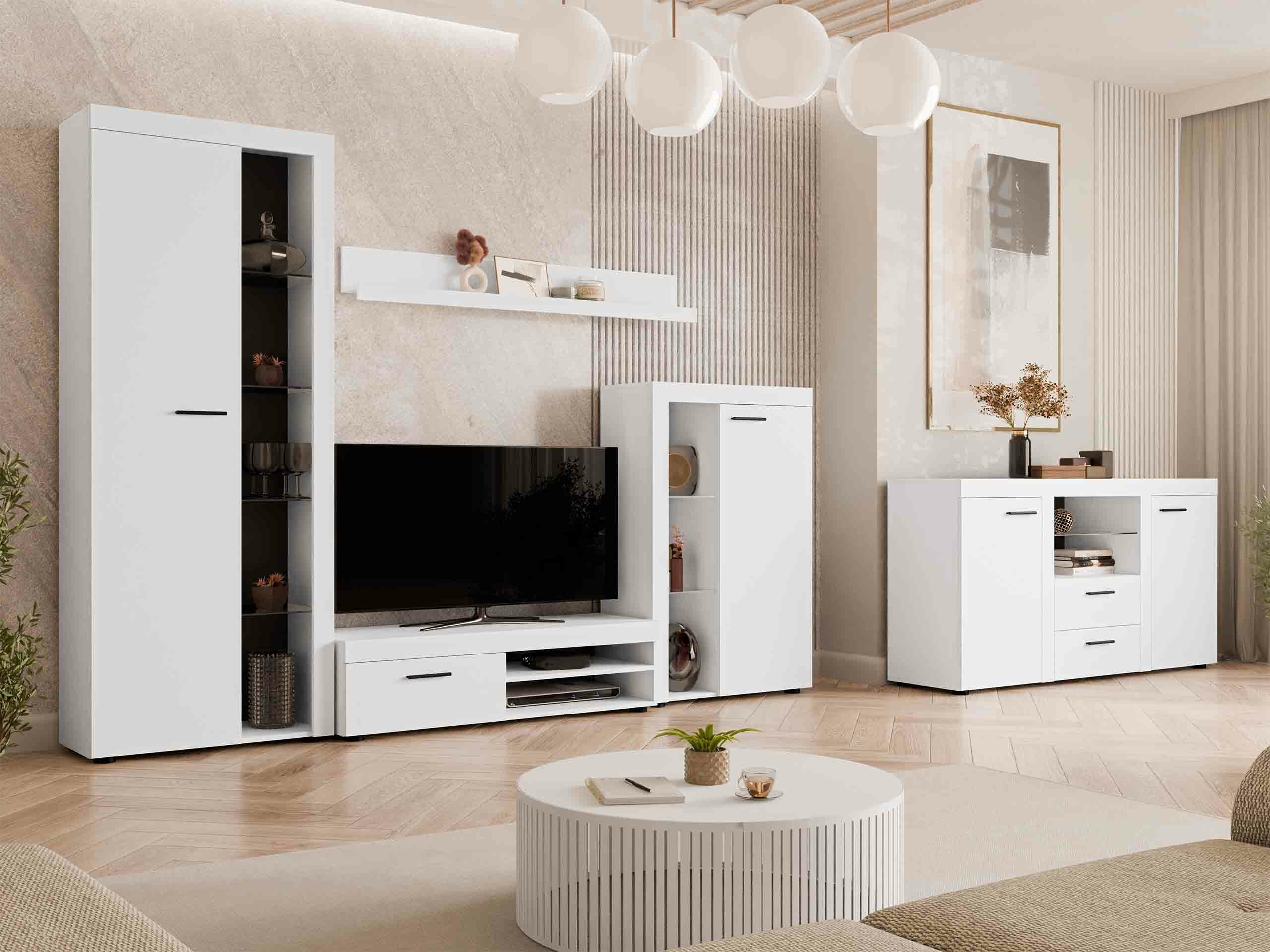 Conjunto para sala de estar Univio I (Branco)