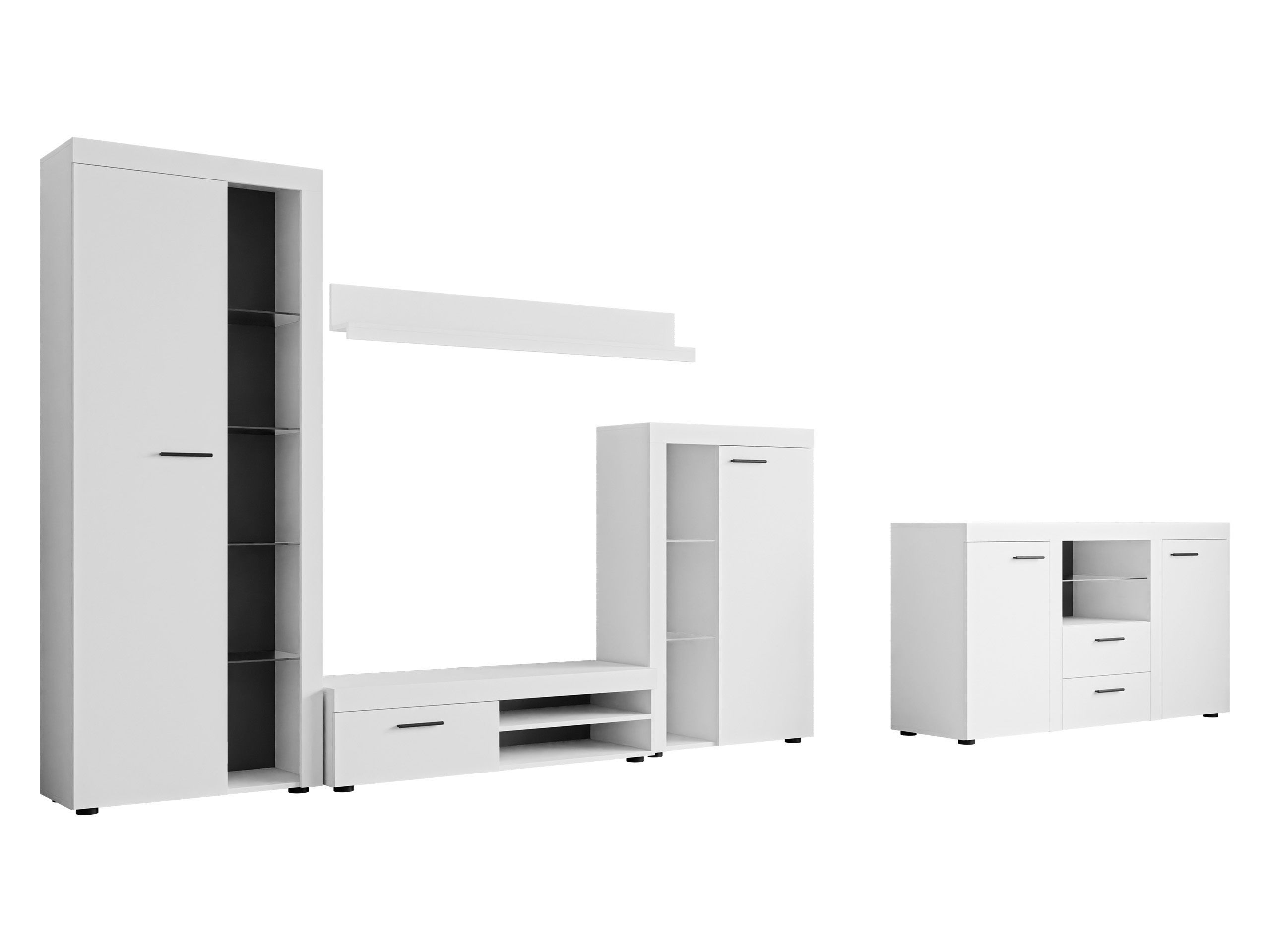 Conjunto para sala de estar Univio I (Branco)
