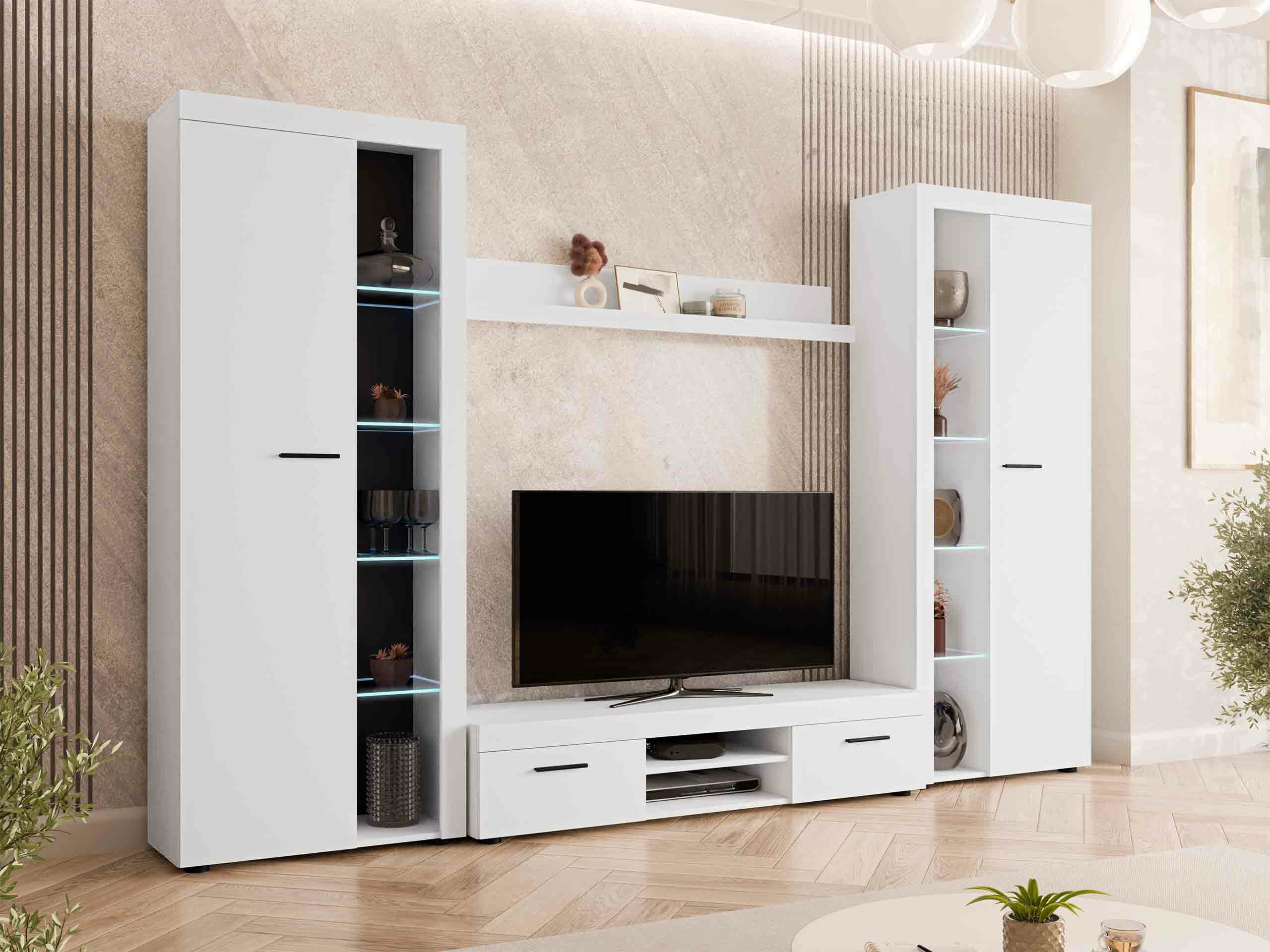 Conjunto para sala de estar Univio II (Branco)