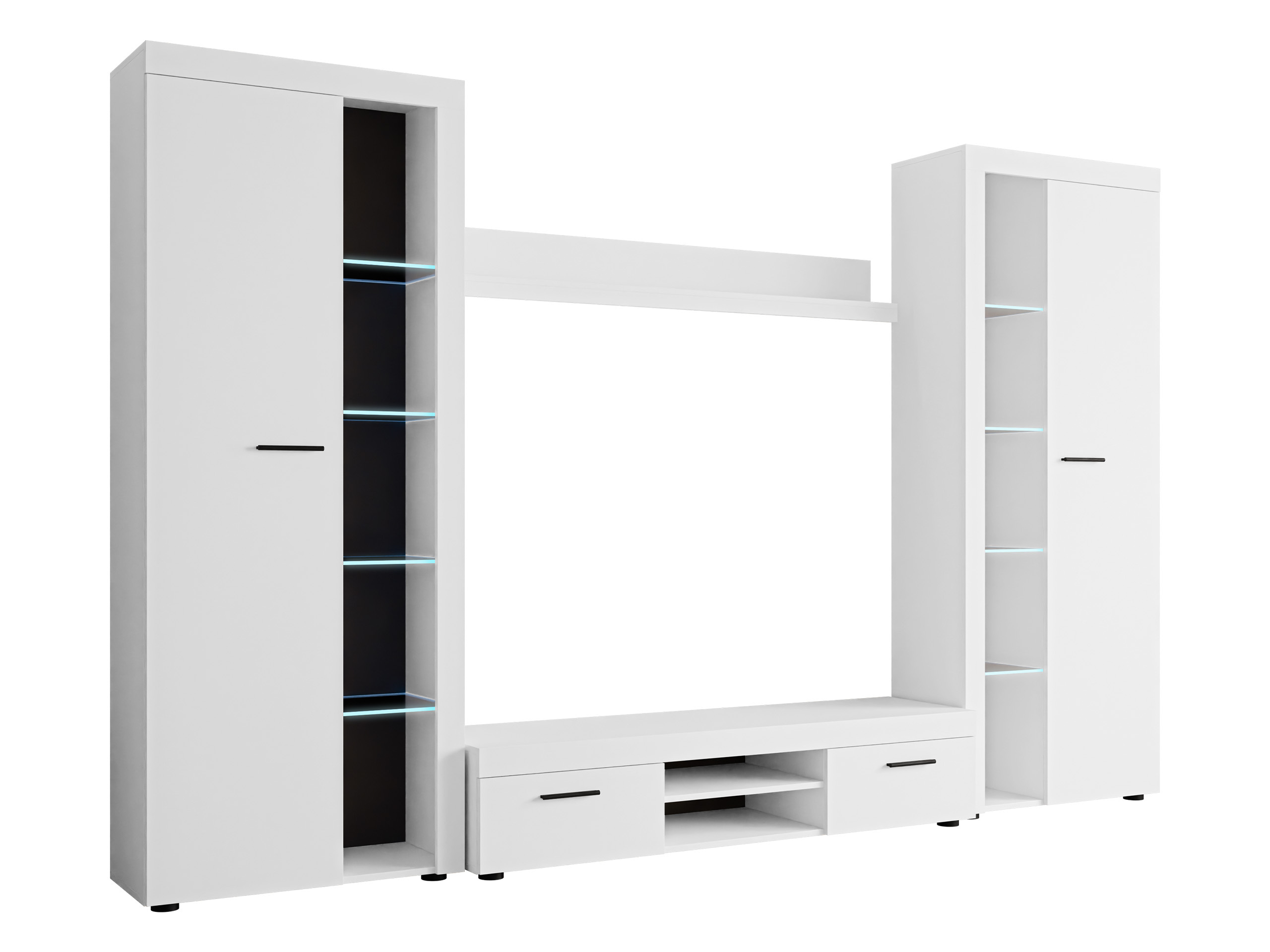 Conjunto para sala de estar Univio II (Branco)