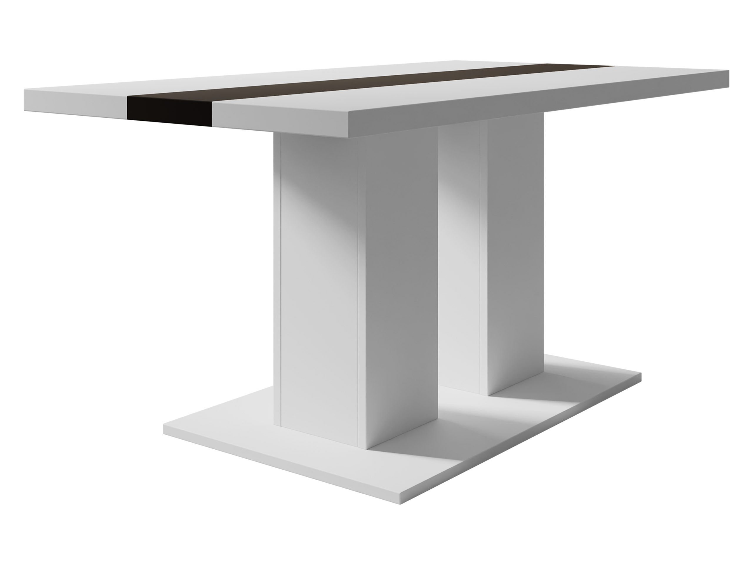 Mesa de centro Tucson 147 (Branco + Preto)