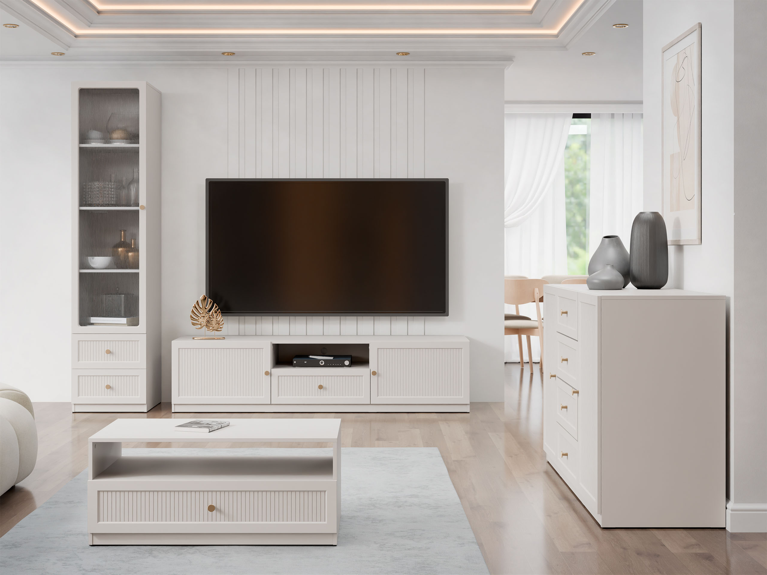 Conjunto para sala de estar Comfivo Lenitas