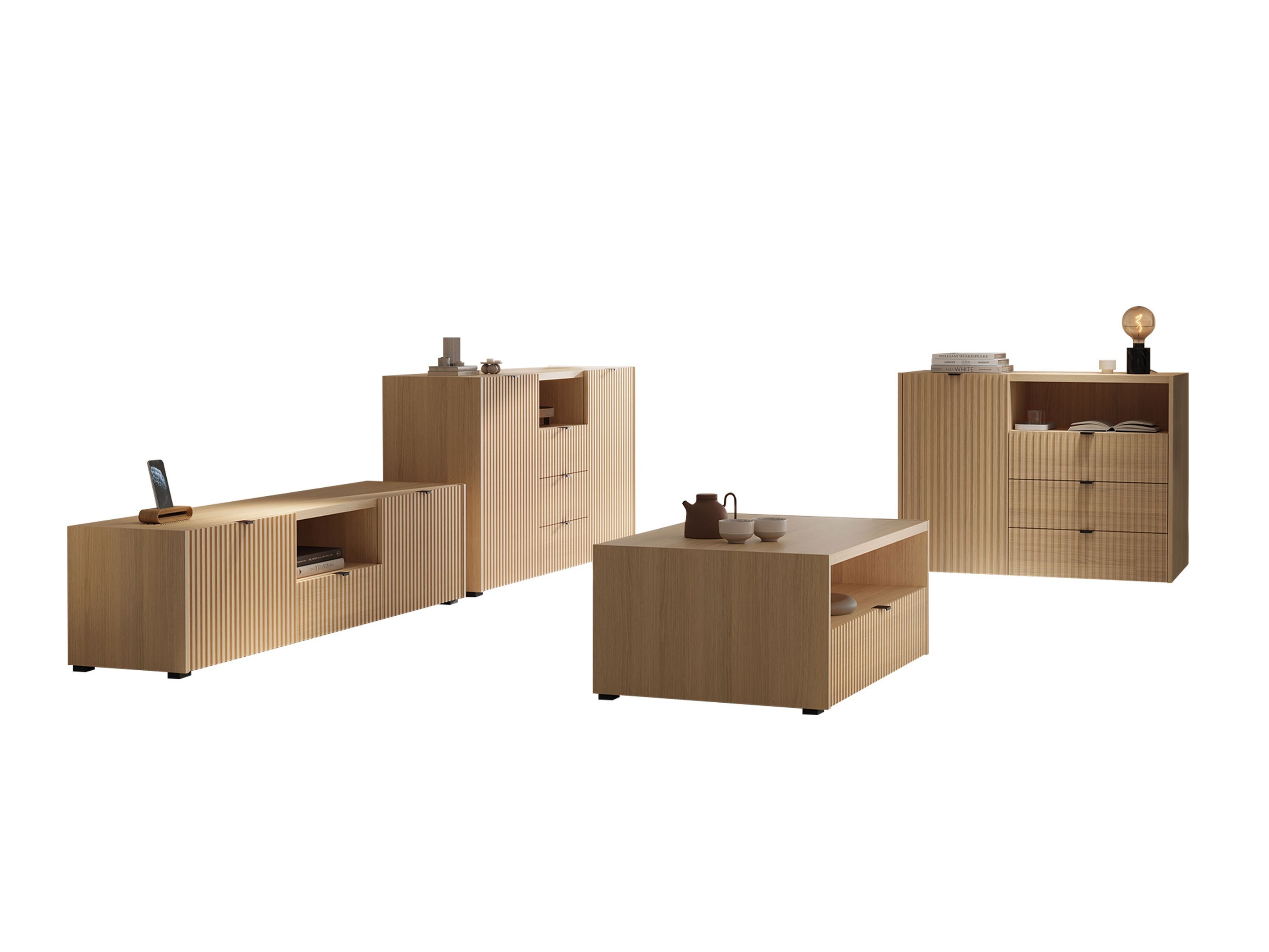 Conjunto para sala de estar Comfivo Ordo