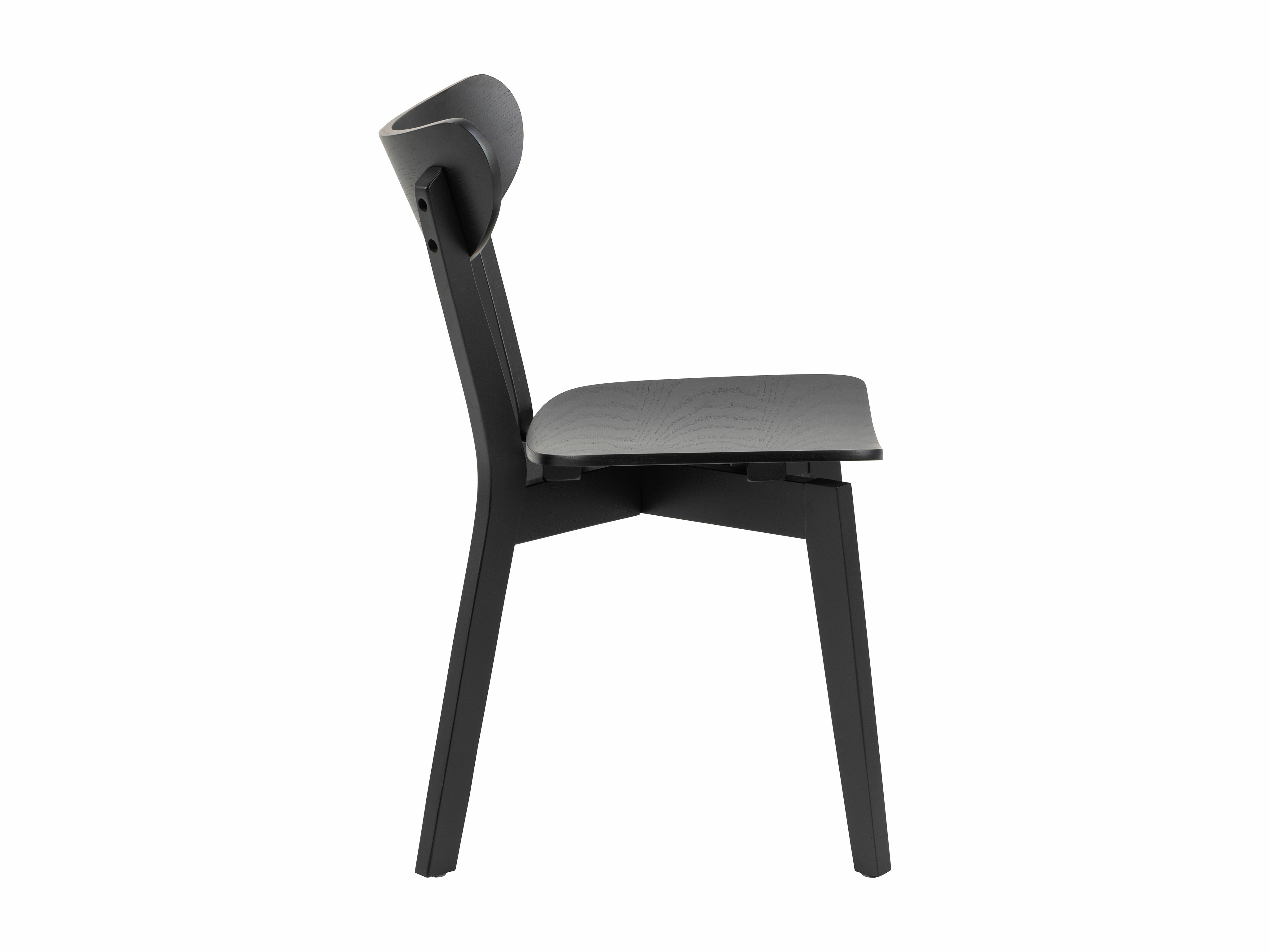 Cadeira Norsica 319 (Carvalho preto + Preto)