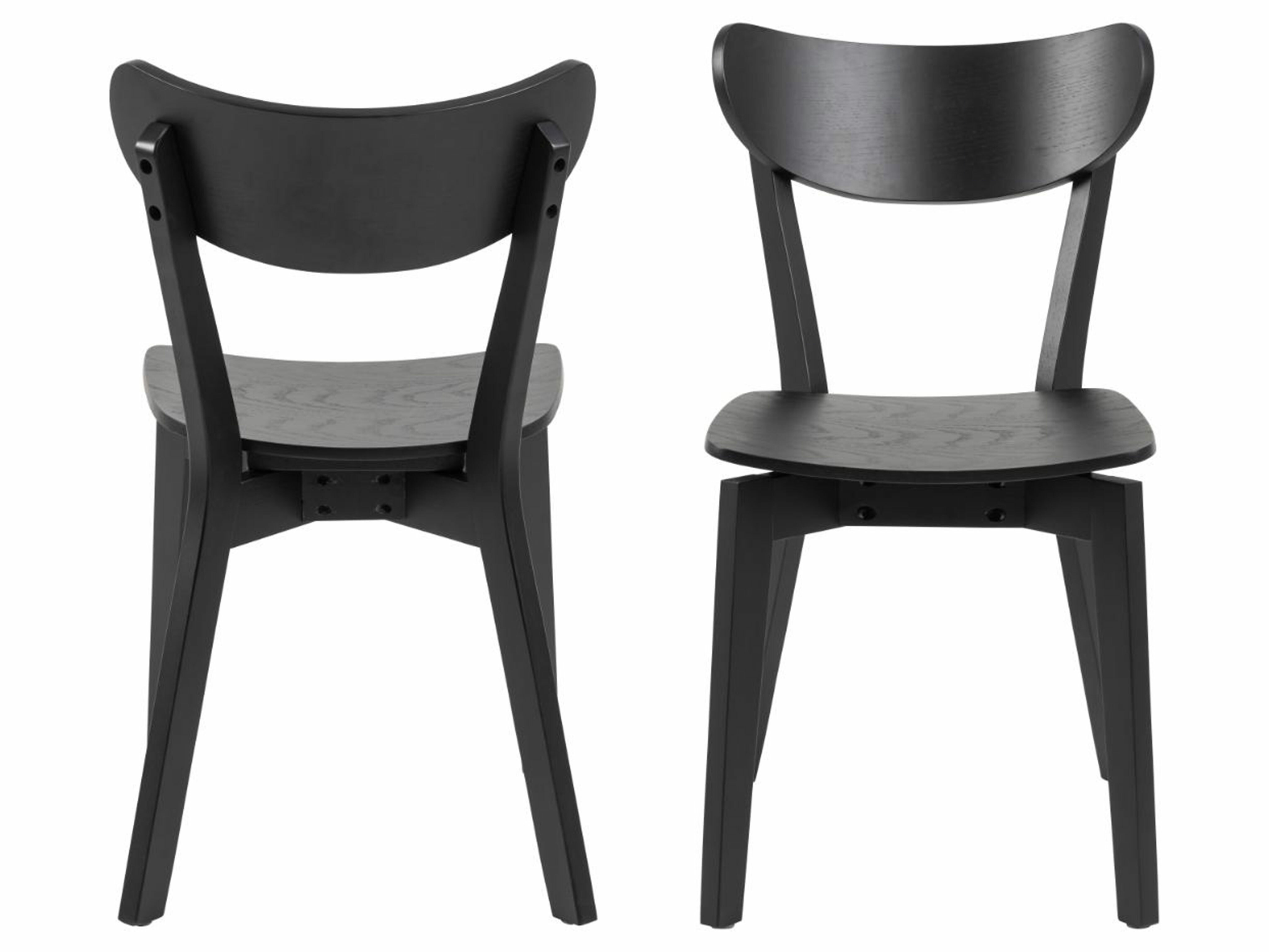 Cadeira Norsica 319 (Carvalho preto + Preto)