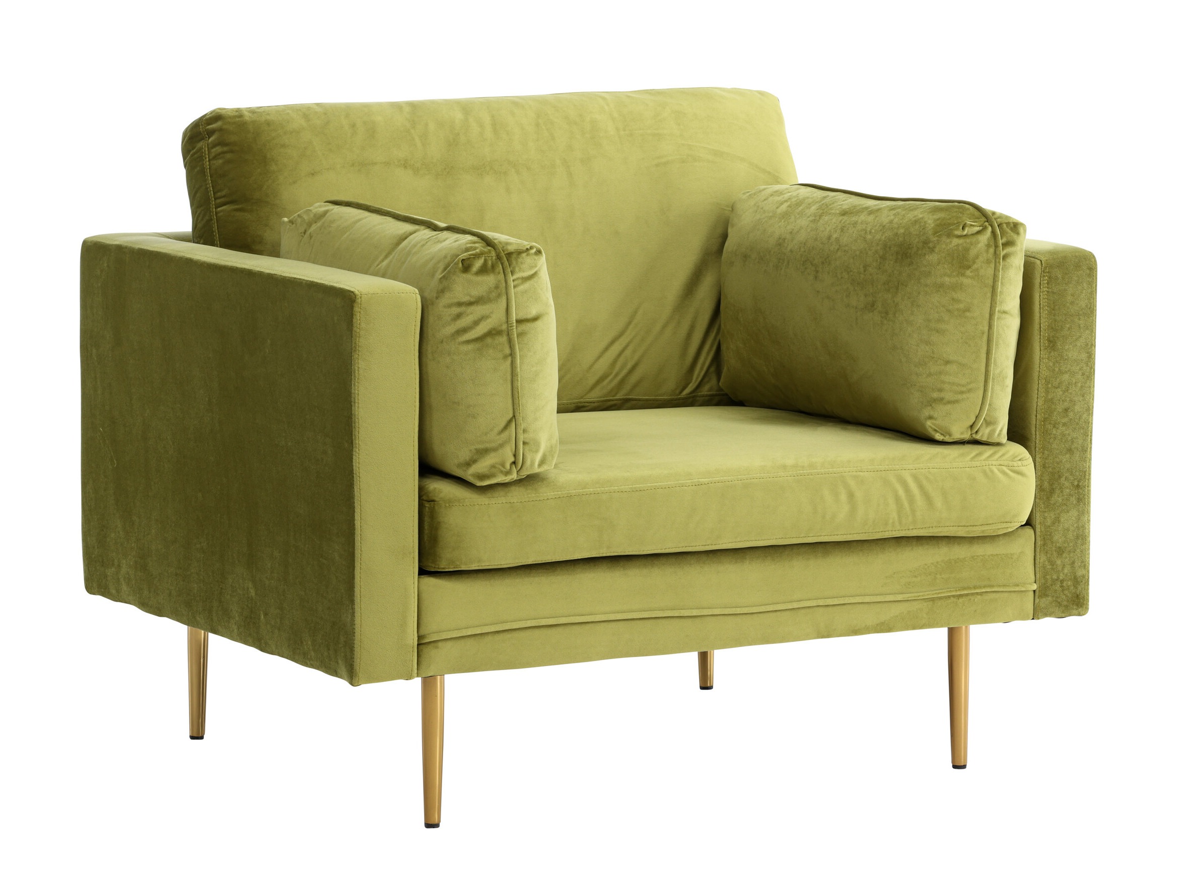 Poltrona Dallas 100 (Verde + Castanho)