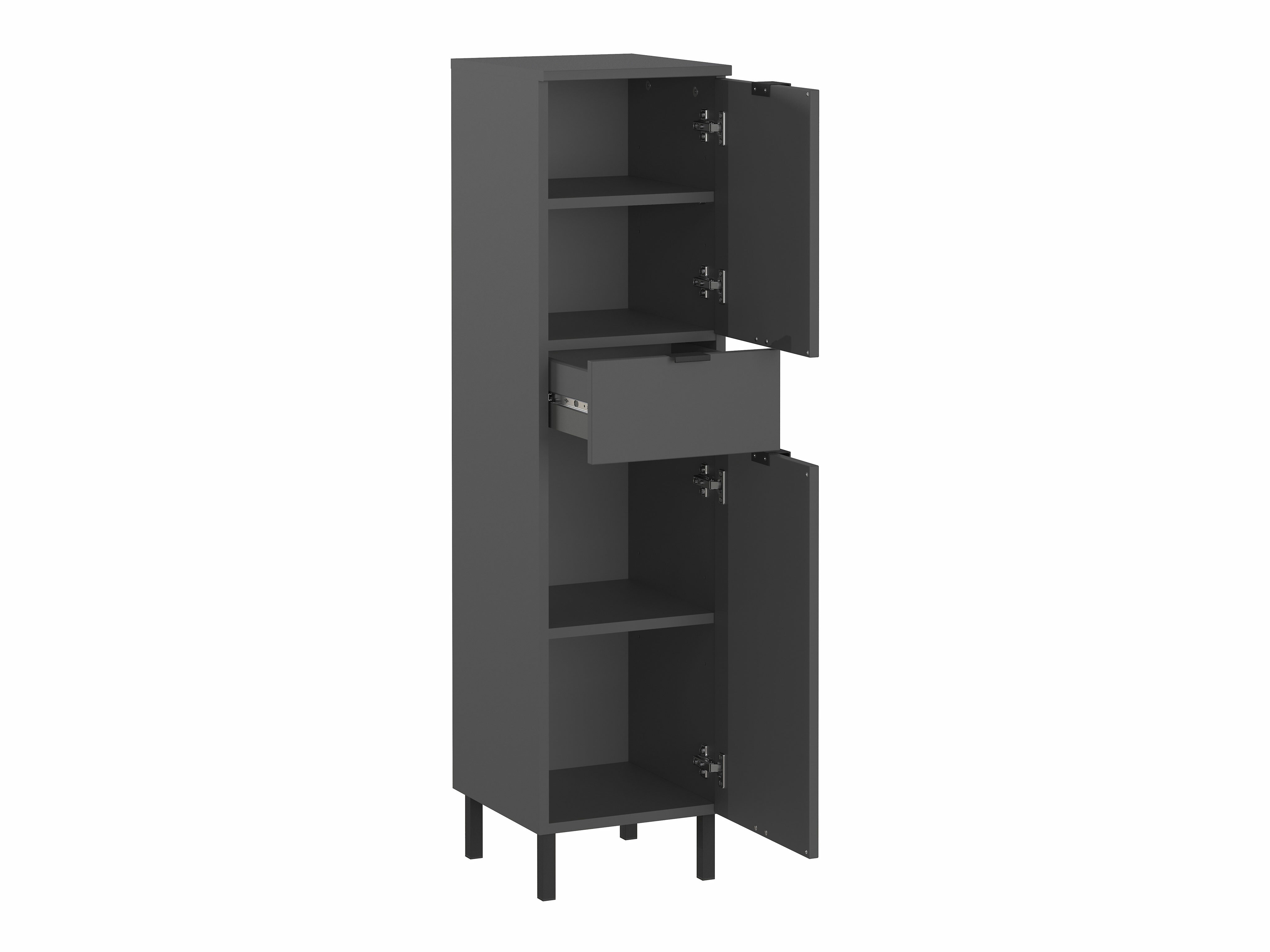 Conjunto para casa de banho Felfere 108 (Antracite)