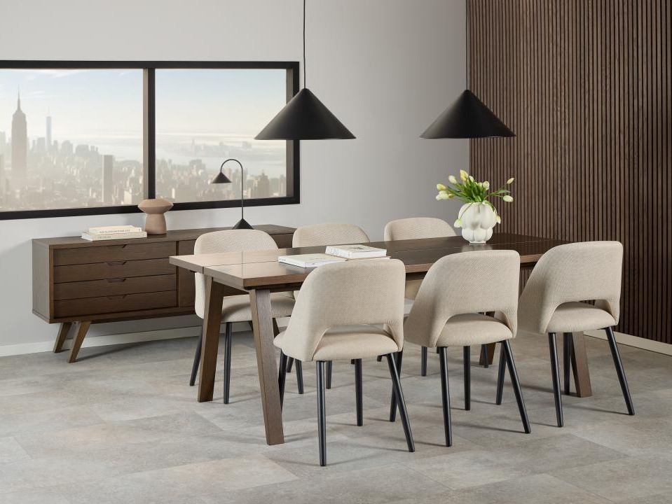 Cómoda Norsica Albene 107 (Nogueira)