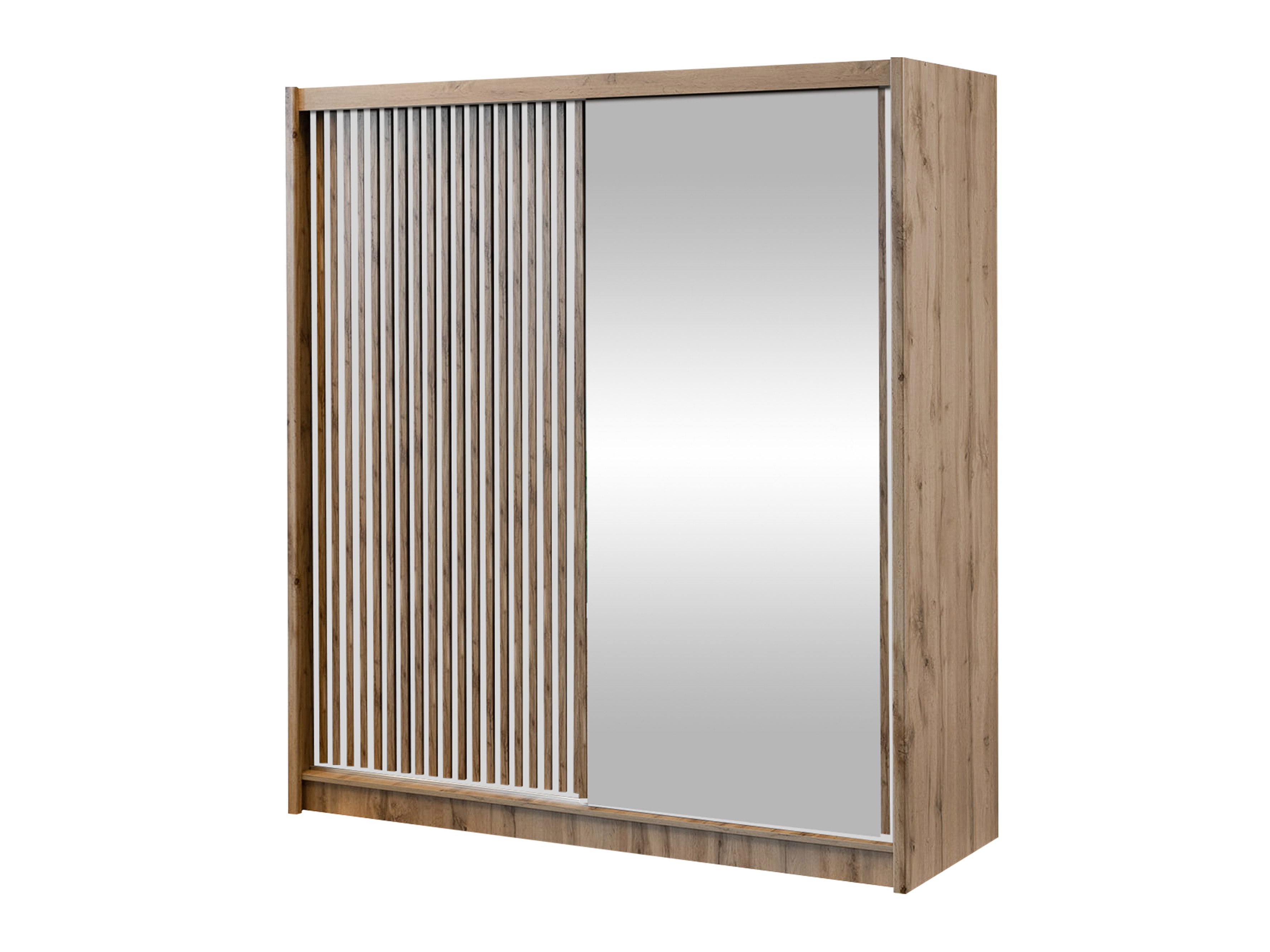 Roupeiro Gemes (Carvalho wotan + Branco)