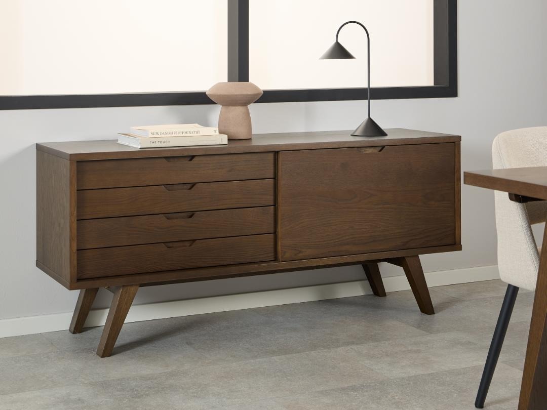 Cómoda Norsica Albene 107 (Nogueira)