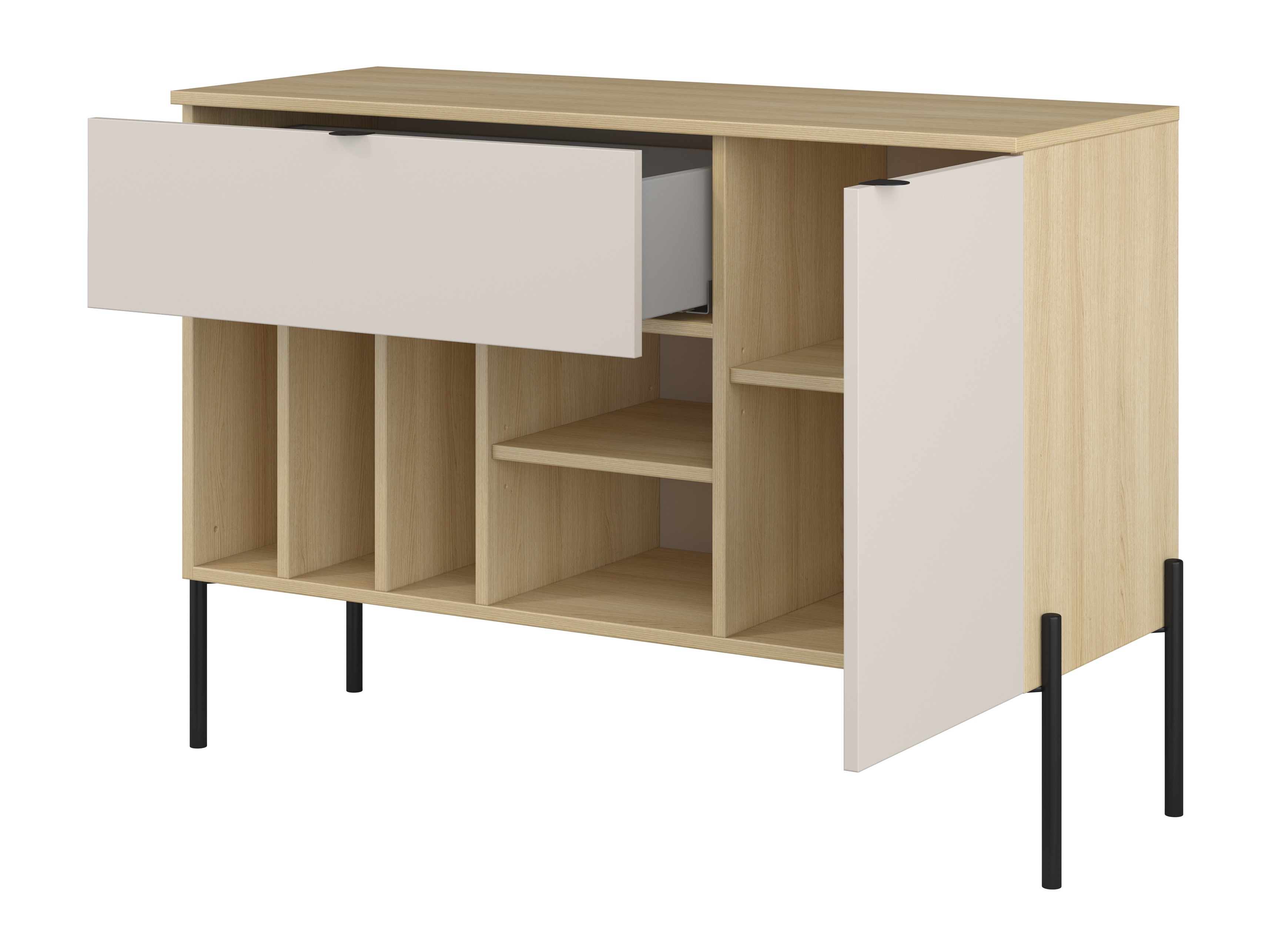 Cómoda Levtenu 112 (Carvalho + Caxemira)
