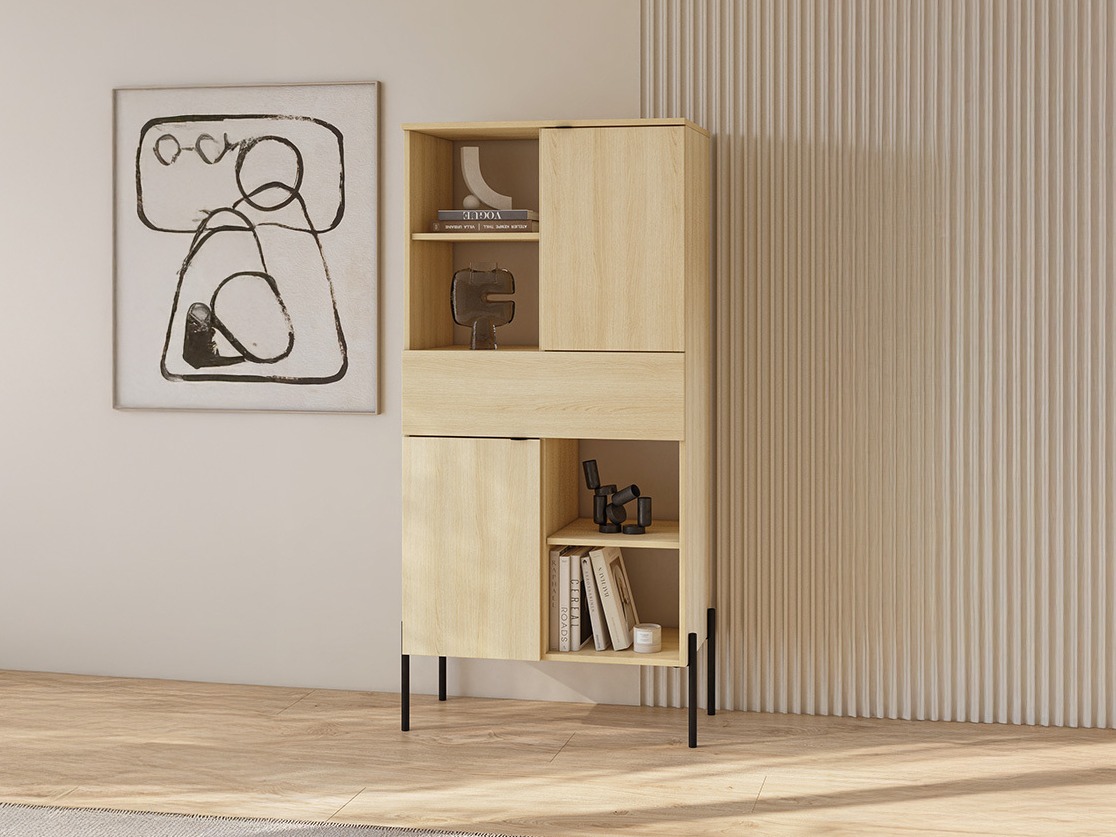 Estante Levtenu 110 (Carvalho)