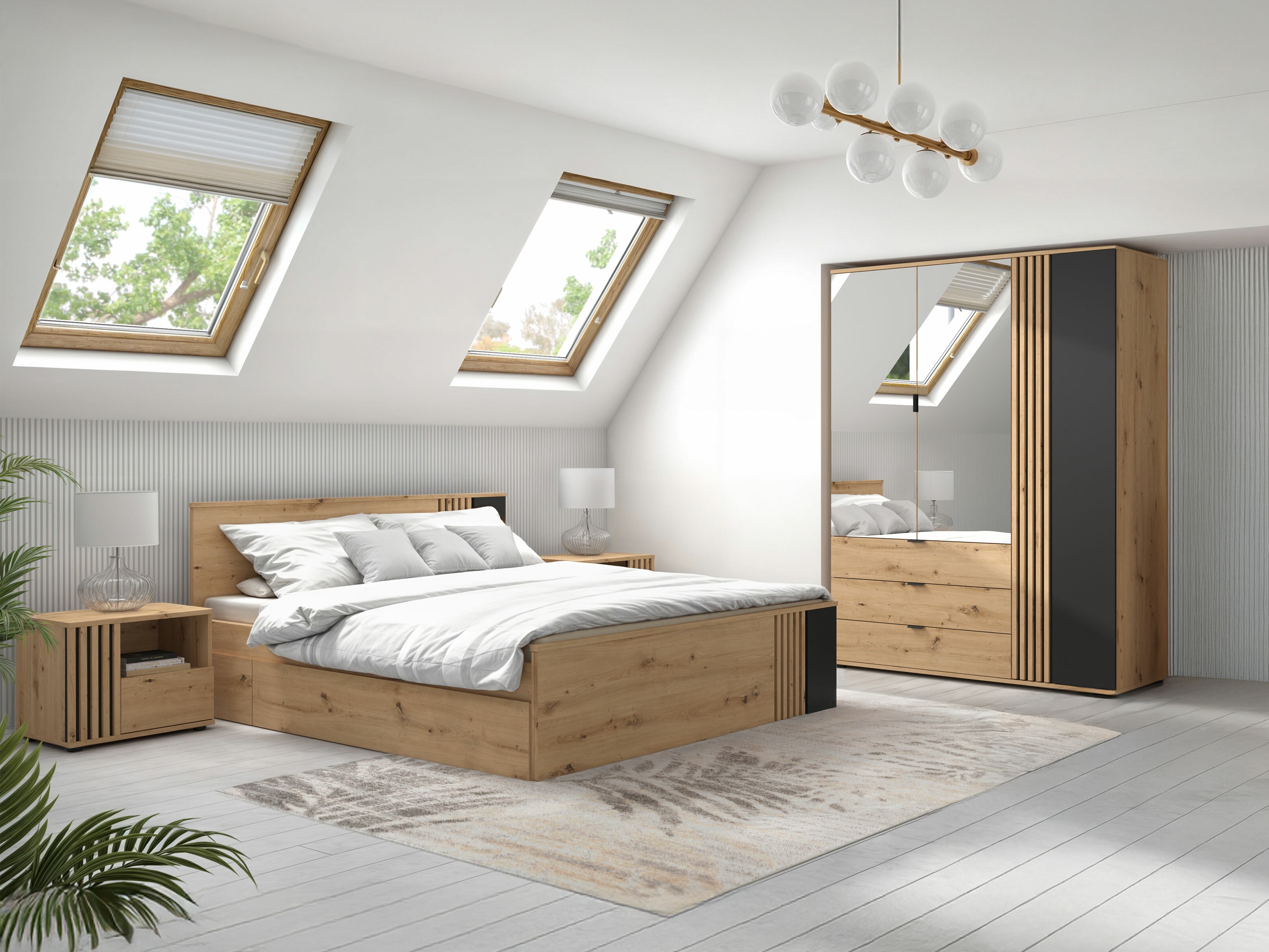 Conjunto para quarto Orlnolu 110