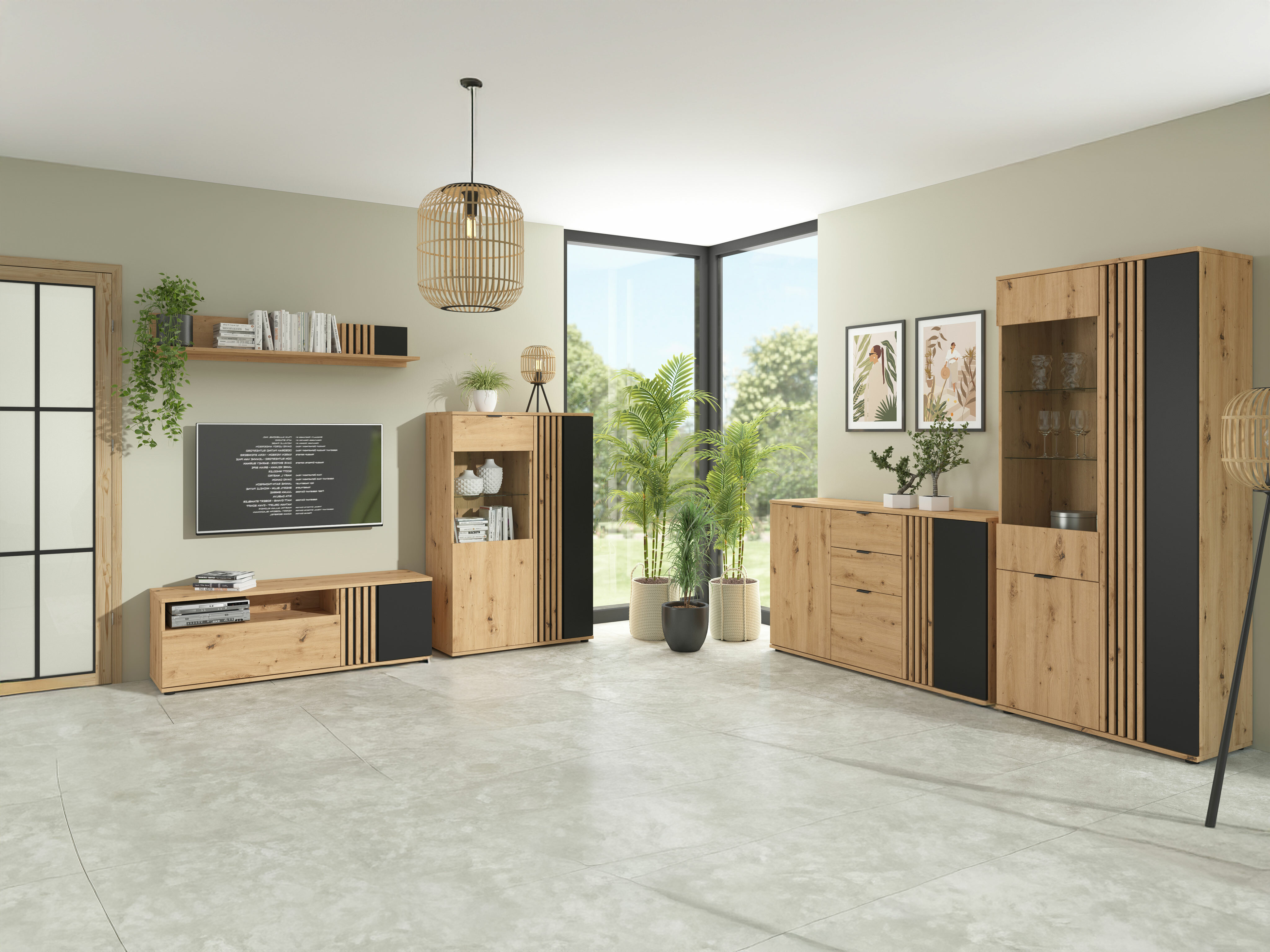 Conjunto para sala de estar Orlnolu 111