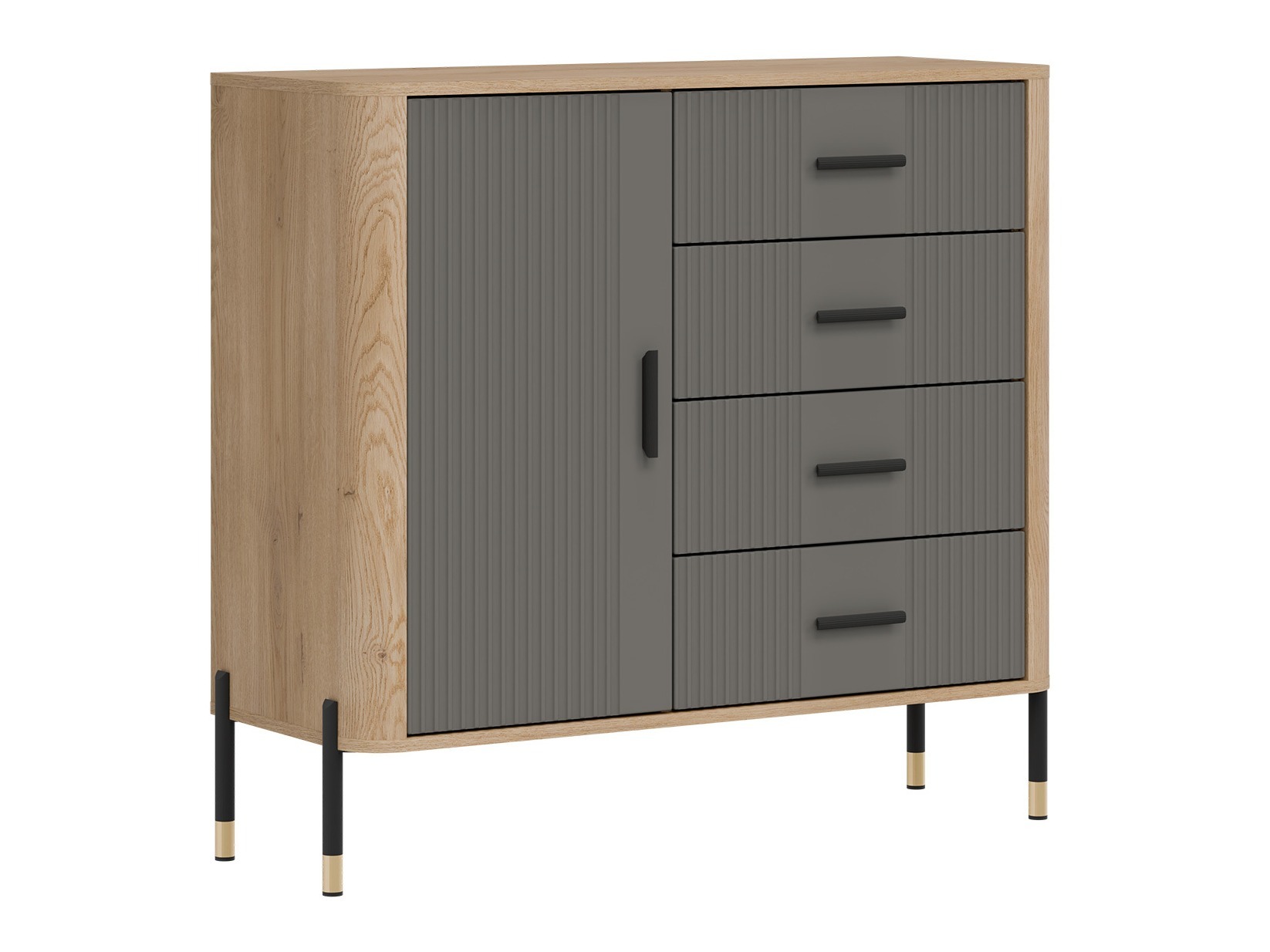 Cómoda Flosora 117 (Cinzento)