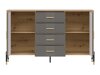 Cómoda Flosora 119 (Cinzento)