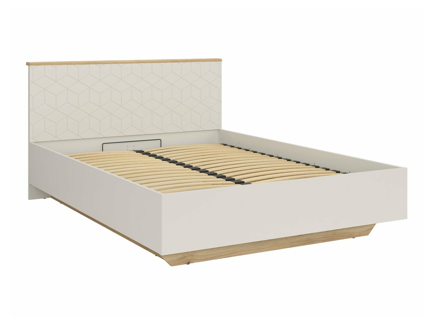 Cama Luorlo 104 (Com estrado de cama e caixa para roupa de cama)