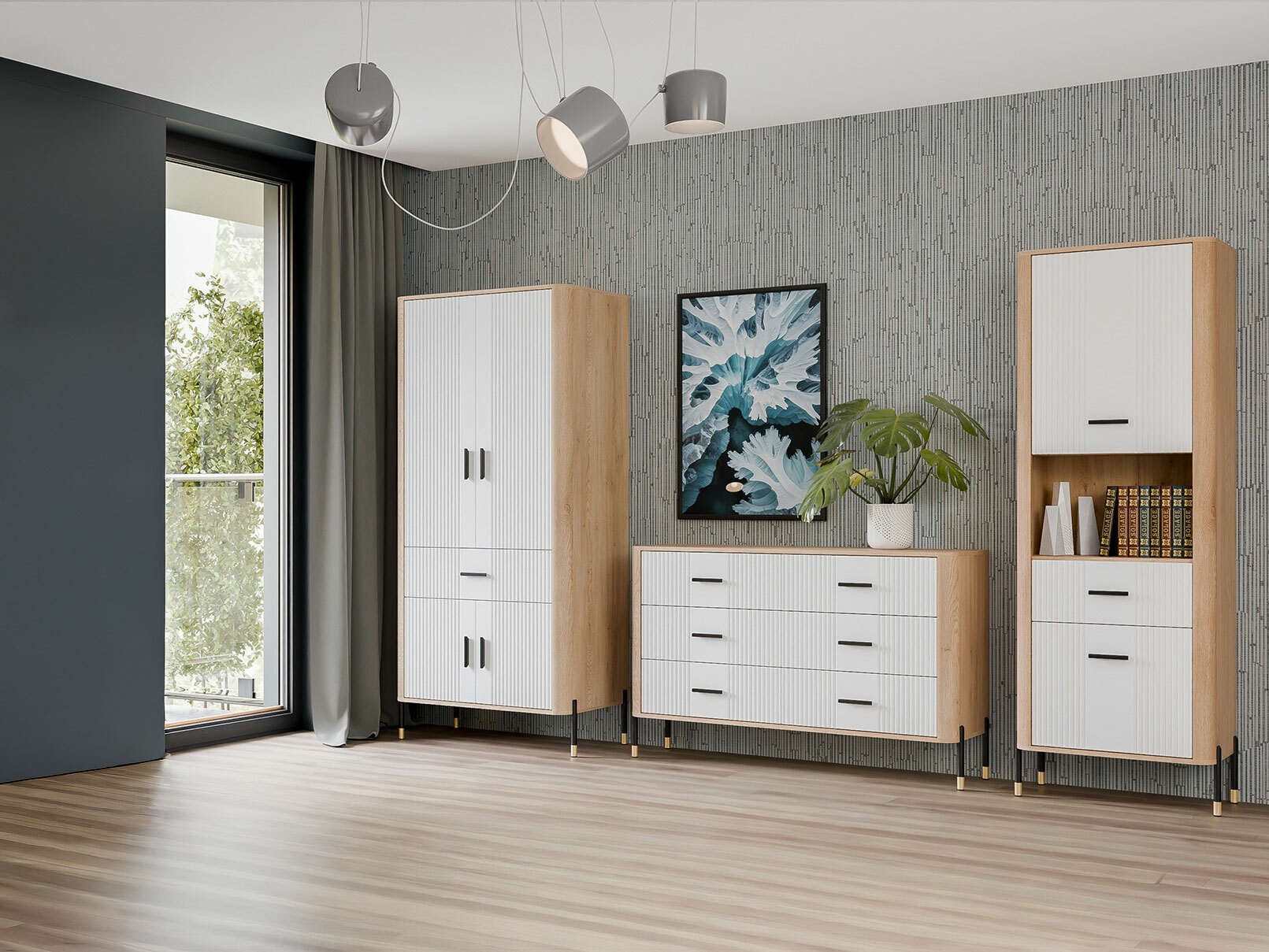 Roupeiro Flosora 133 (Branco)