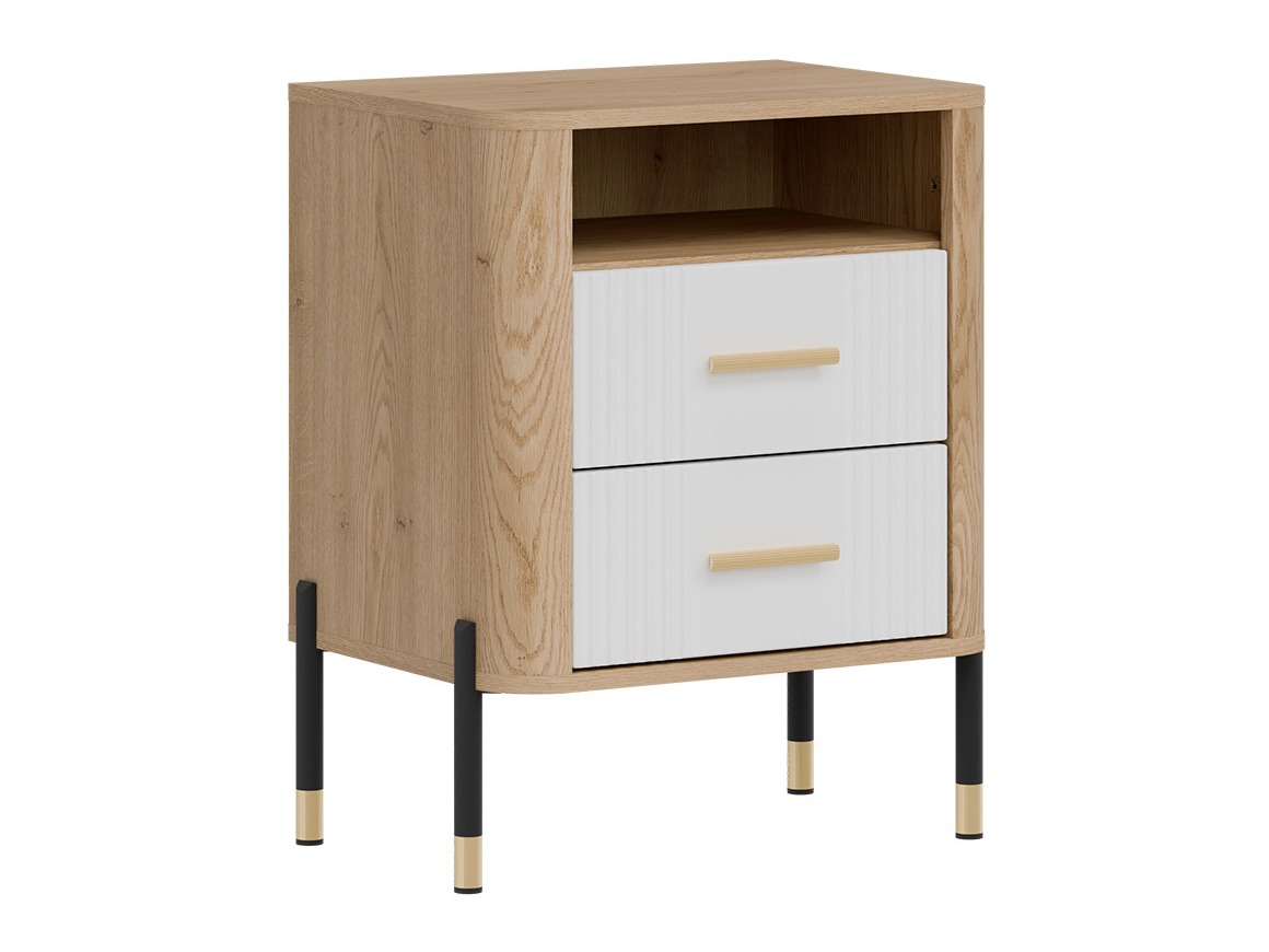 Mesa de cabeceira Flosora 142 (Branco)