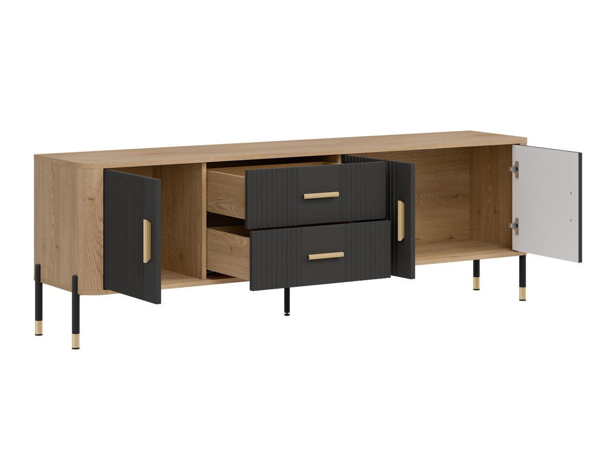Conjunto para sala de estar Flosora 148 (Antracite)