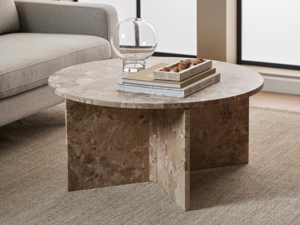 Mesa de centro Norsica 952 (Castanho claro)