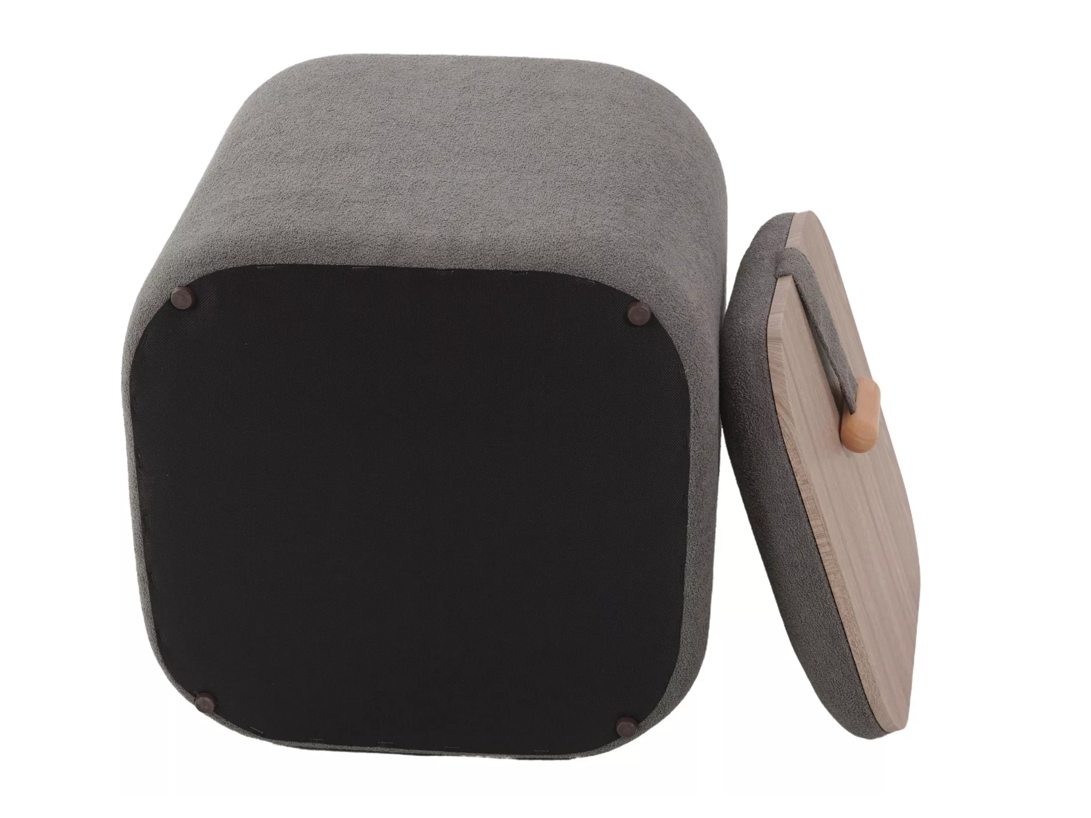 Pufe Detroit 873 (Cinzento)