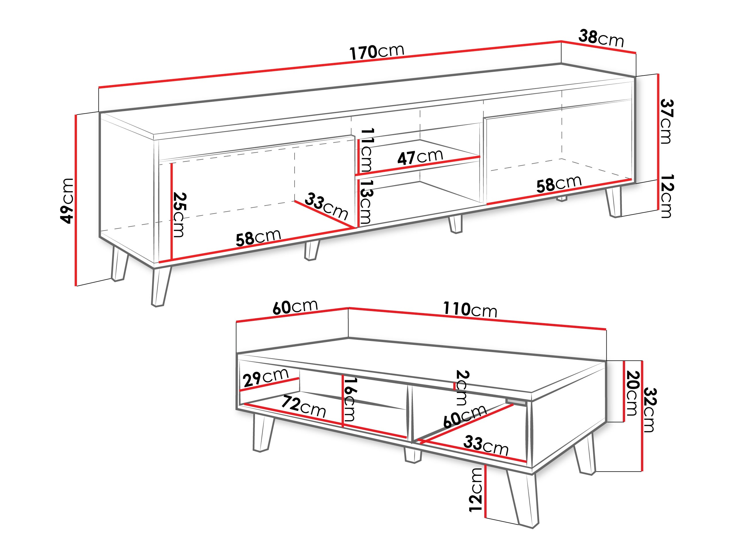 Conjunto para sala de estar Munus I