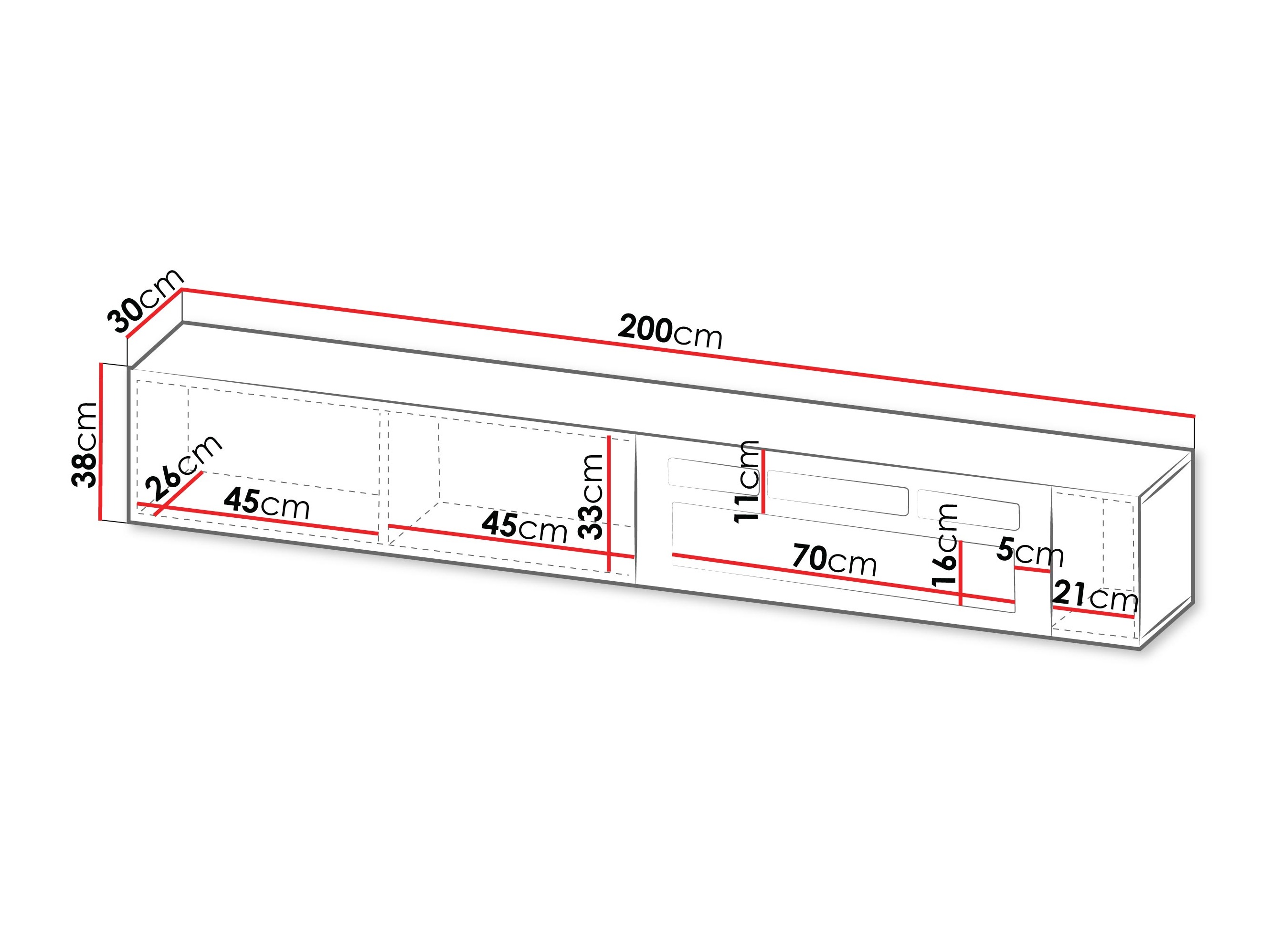 Móvel de TV Species I (Caxemira)