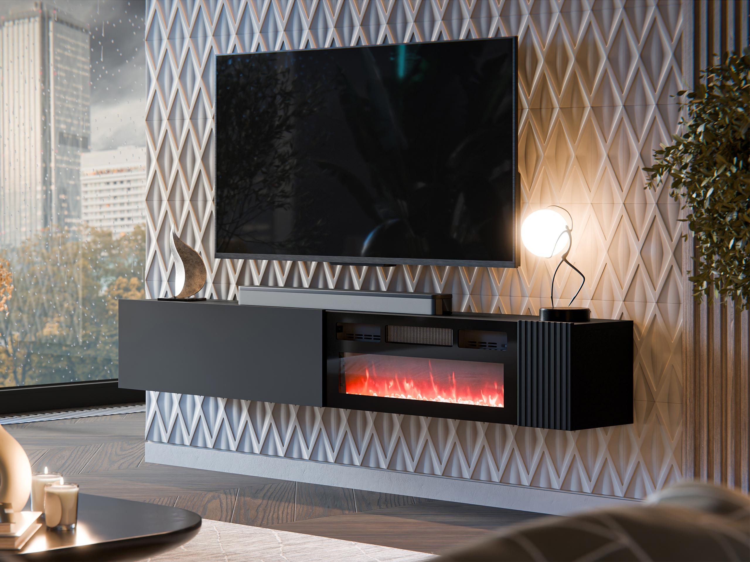 Móvel de TV Species I (Preto)