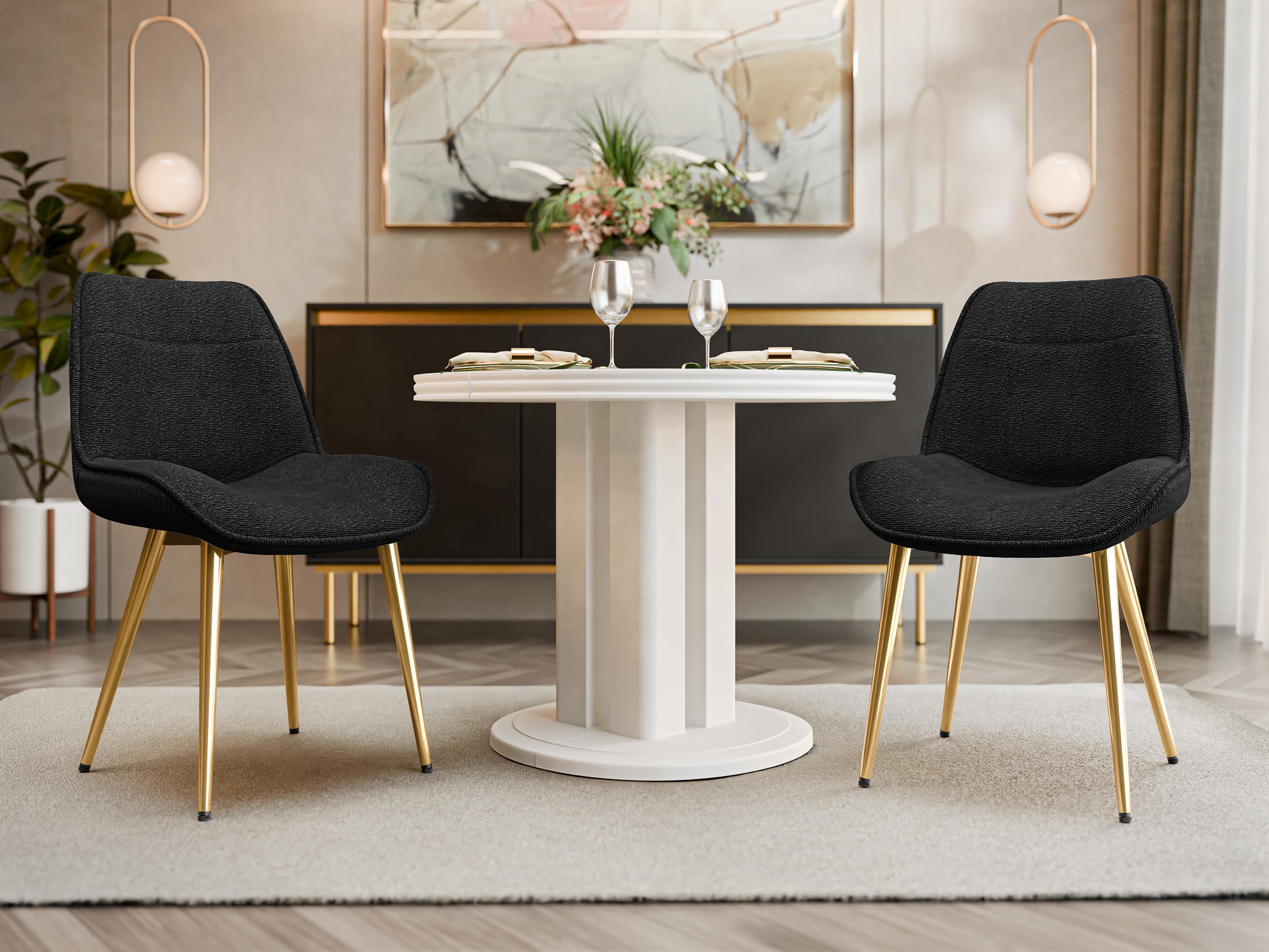 Cadeira Comfivo 458 (Preto)