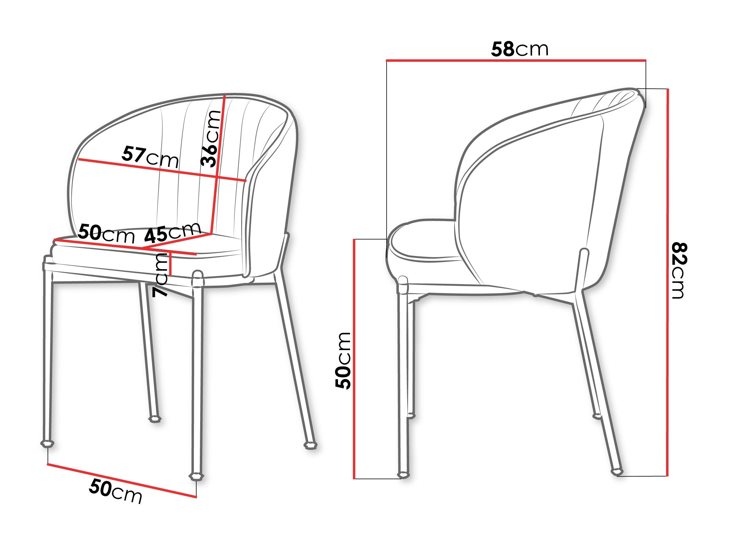 Cadeira Comfivo 461 (Bege)
