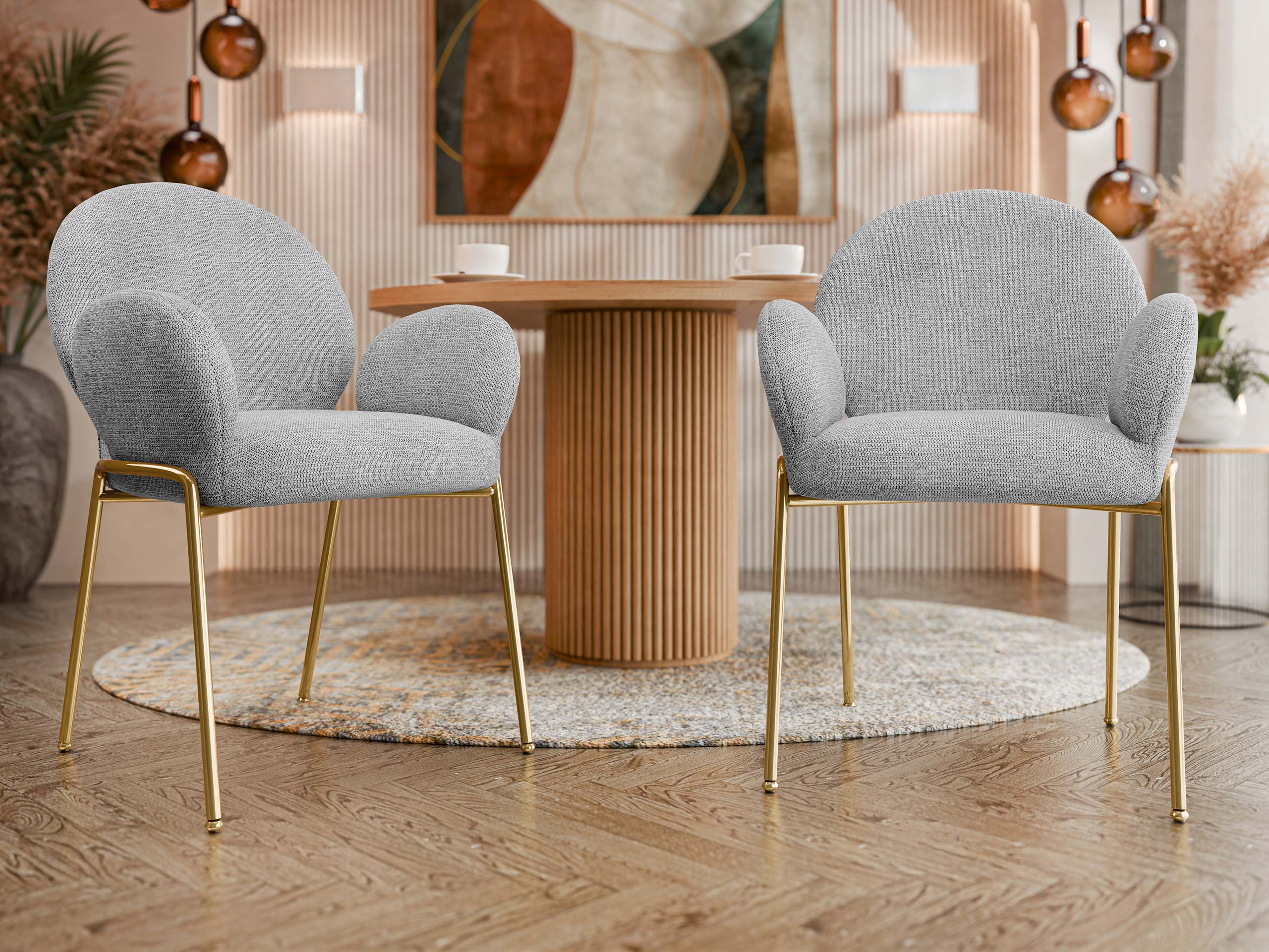 Cadeira Comfivo Hilaritas XVIII (Cinzento)