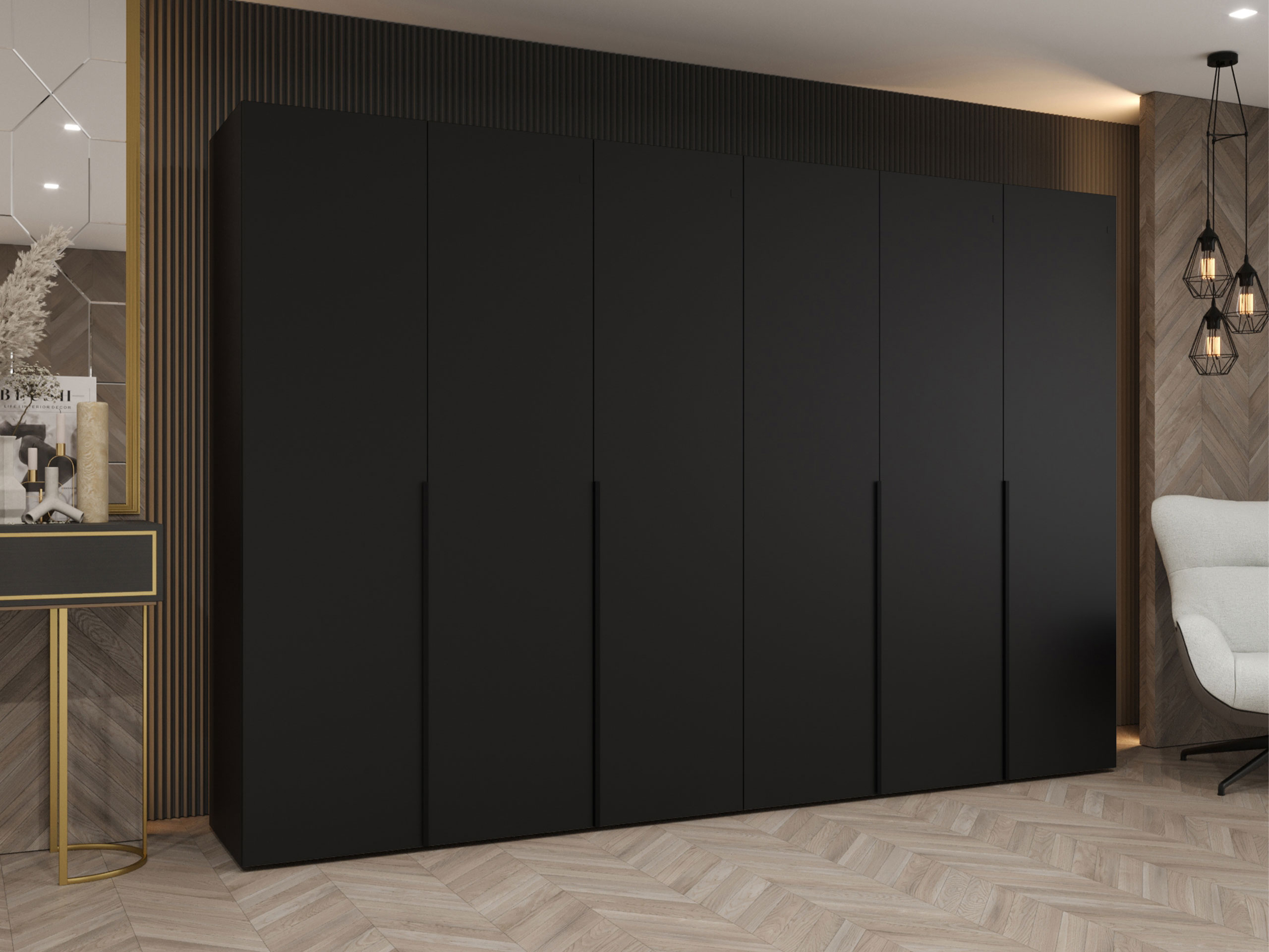 Roupeiro Hartford 539 (Preto)