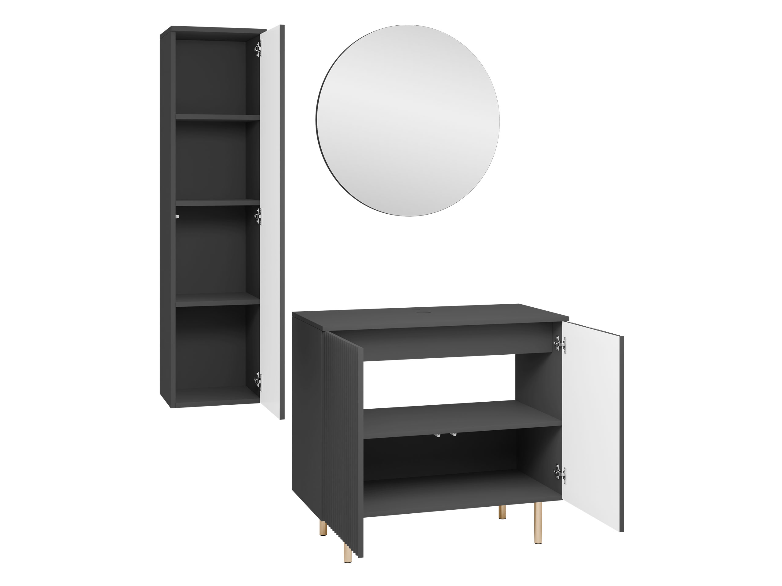 Conjunto de casa de banho Virdomi 110 (Caxemira)