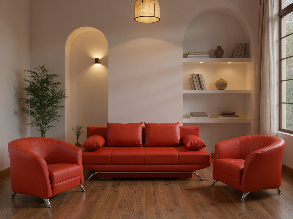 Conjunto de mobiliário com estofo Providence 102 (Soft 010)