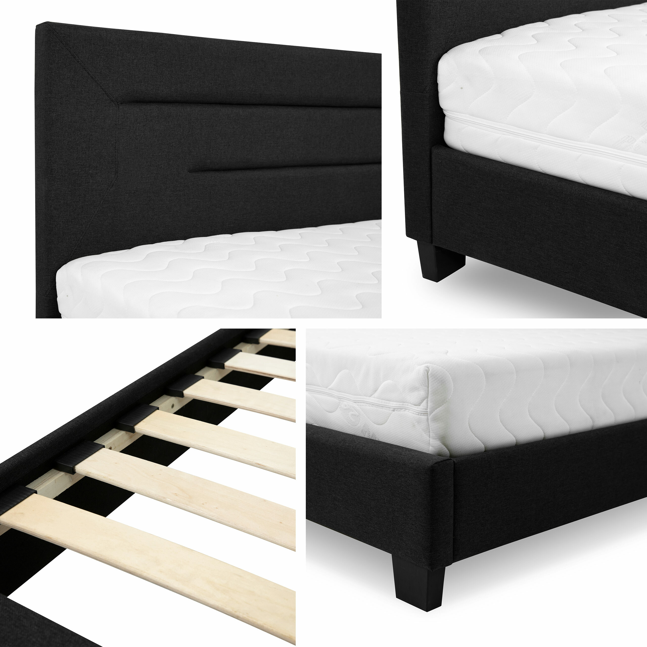 Cama Comfivo 327 (Cinzento claro)