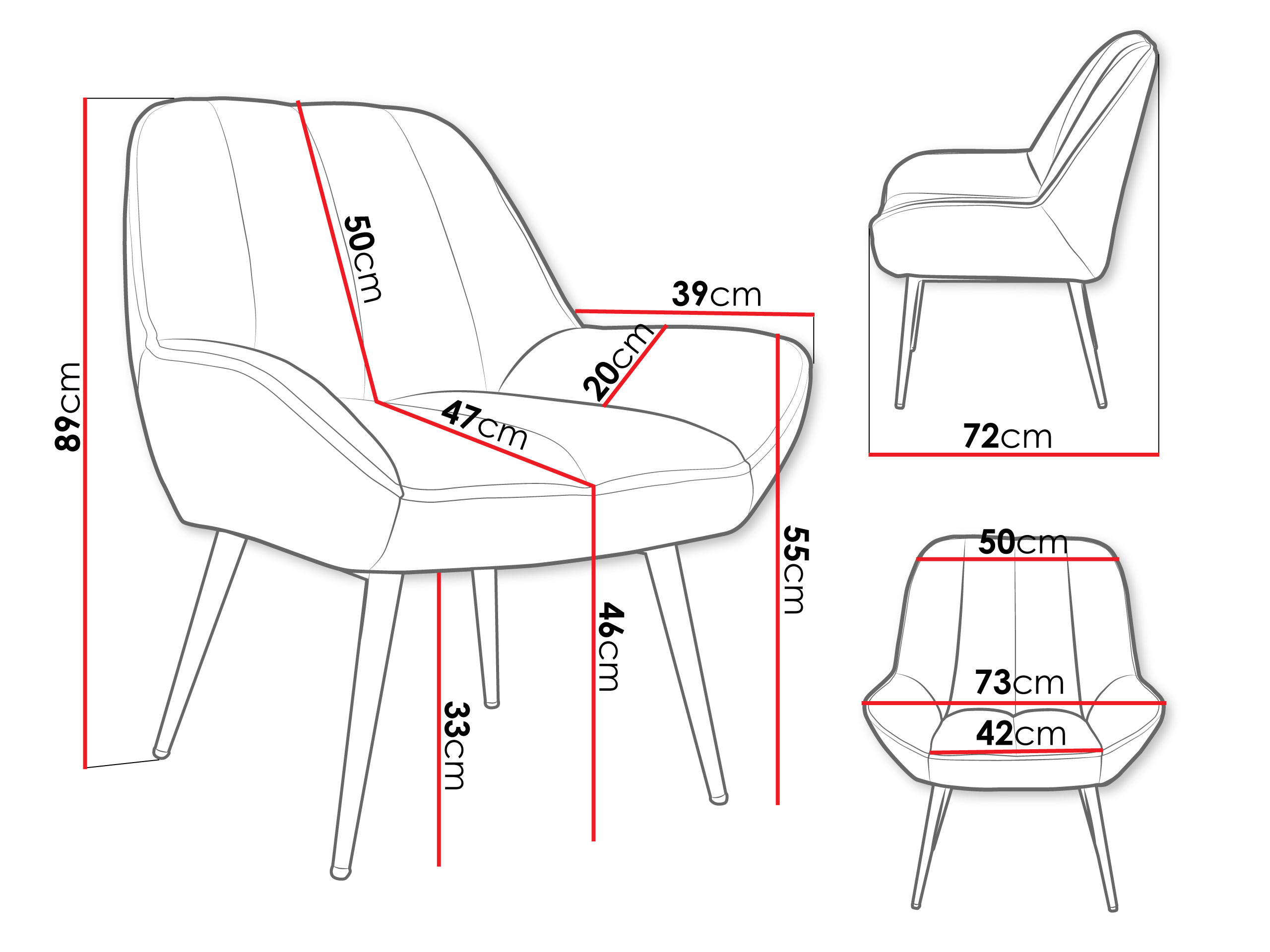 Poltrona Comfivo Origo (Aragon 93)