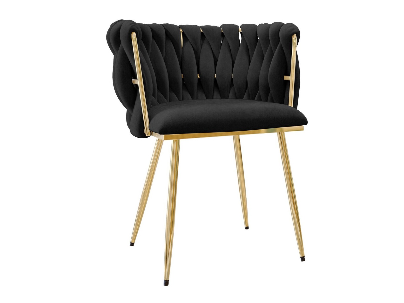 Cadeira Comfivo Hilaritas XI (Dourado + Preto)