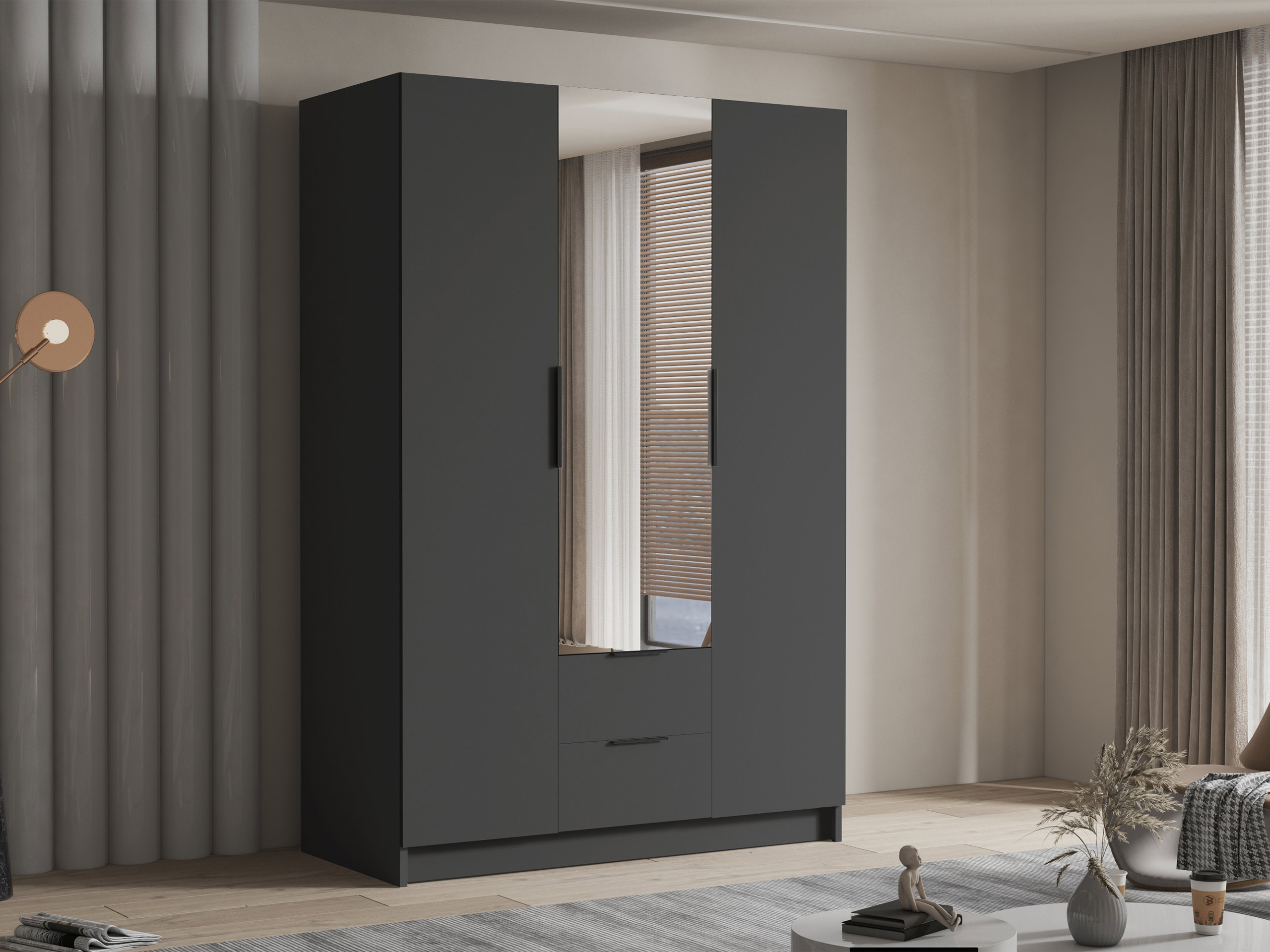 Roupeiro Closico 199 (Preto)