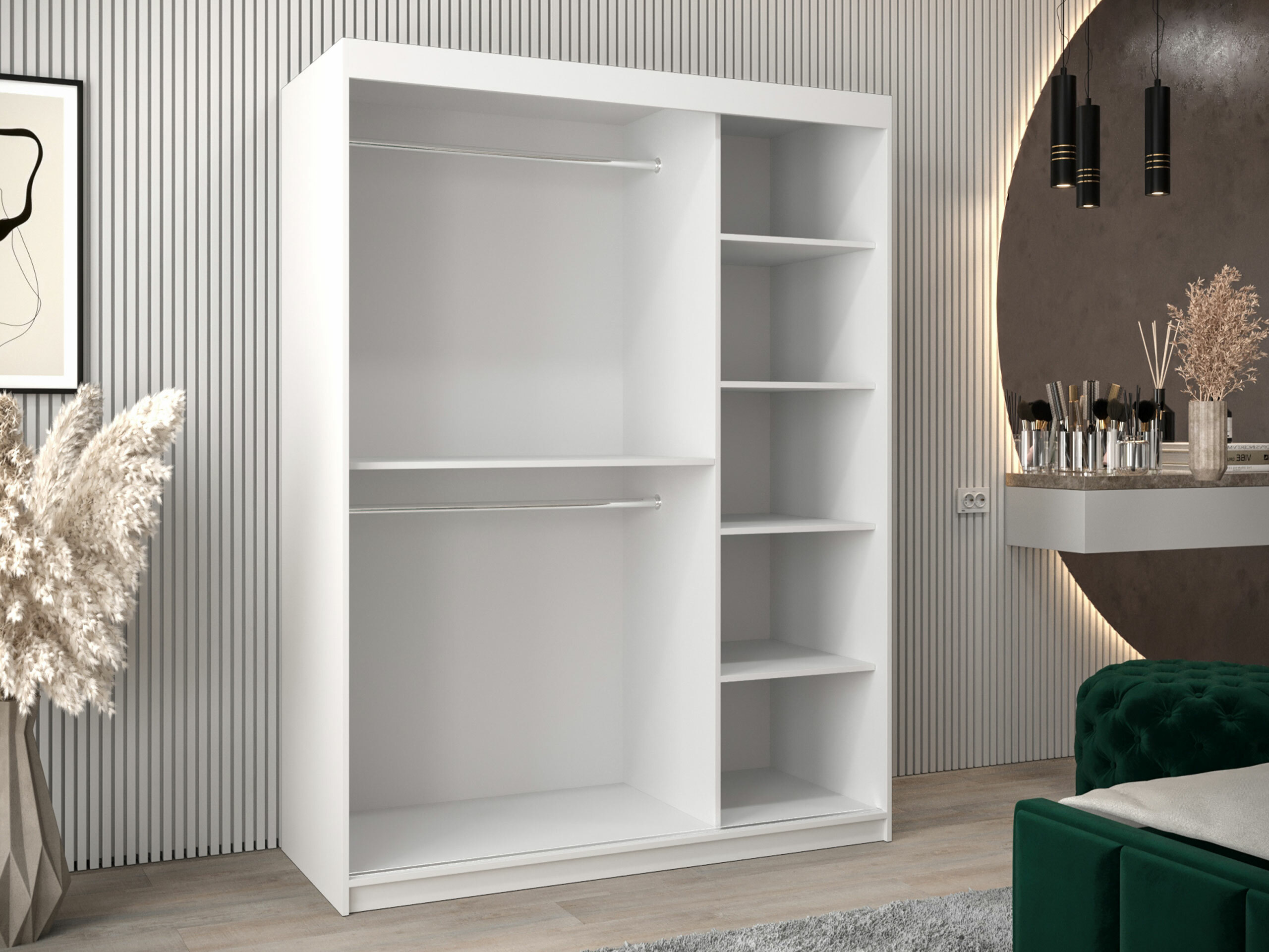 Roupeiro Hartford 578 (Preto)