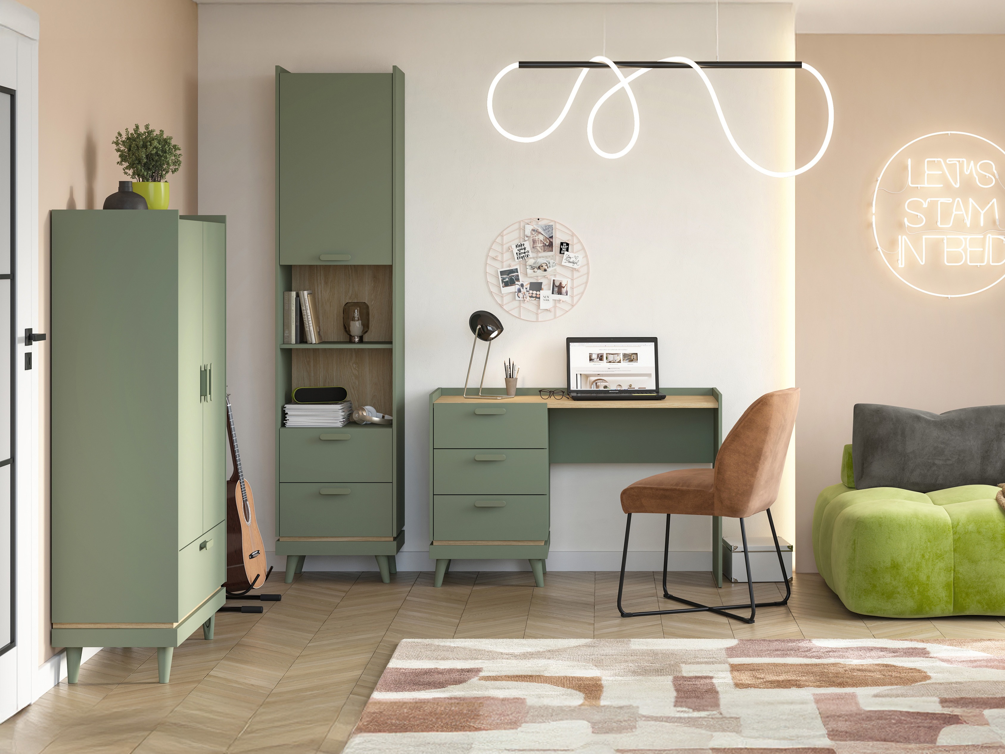 Conjunto para escritório em casa Fertalu 109 (Sim)