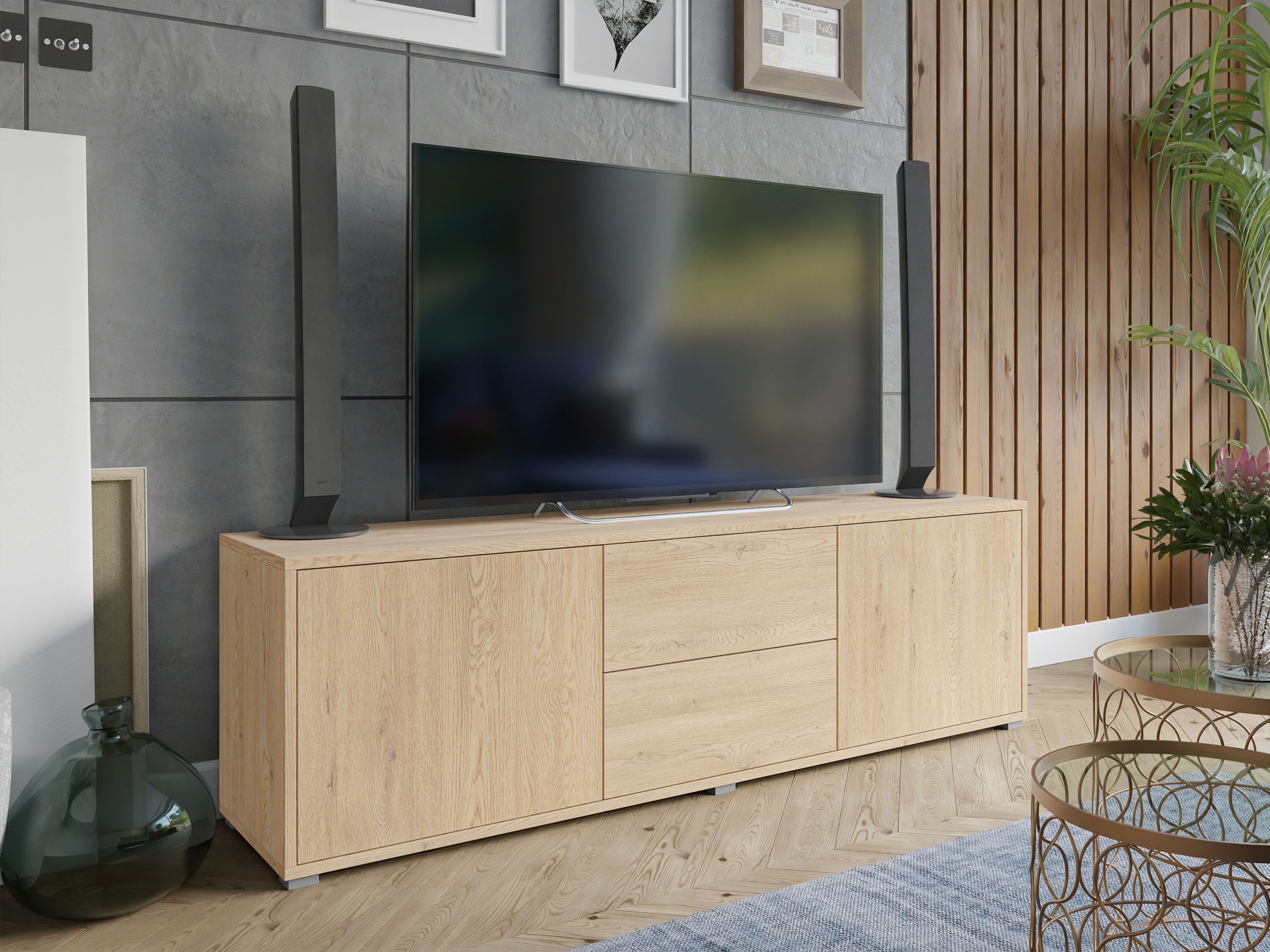Móvel de TV Comfivo Tutela (Carvalho)