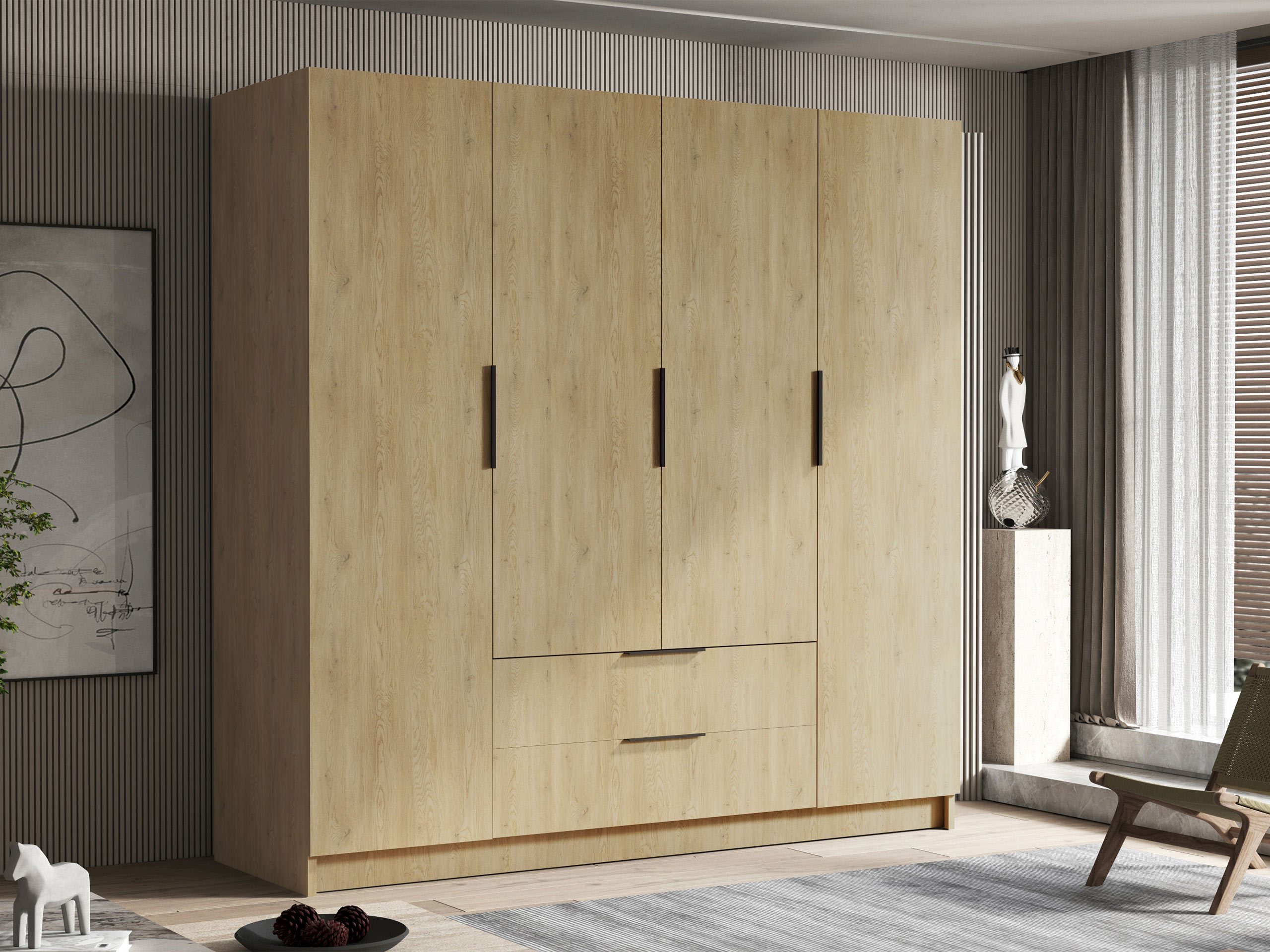 Roupeiro Closico 202 (Carvalho)